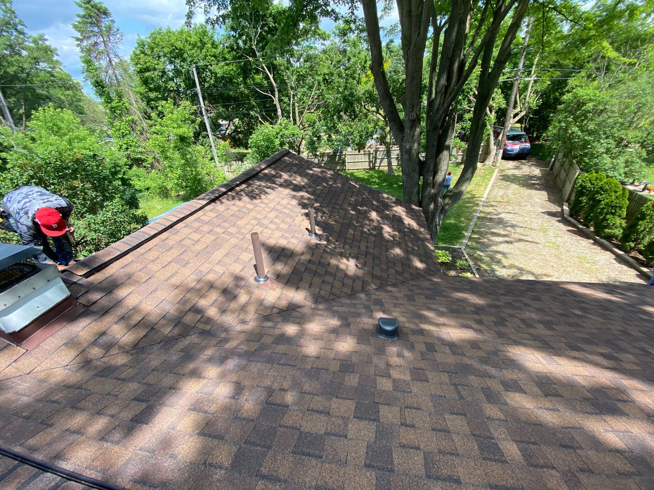 Roof Replacement using CertainTeed Landmark by 180 Contractors