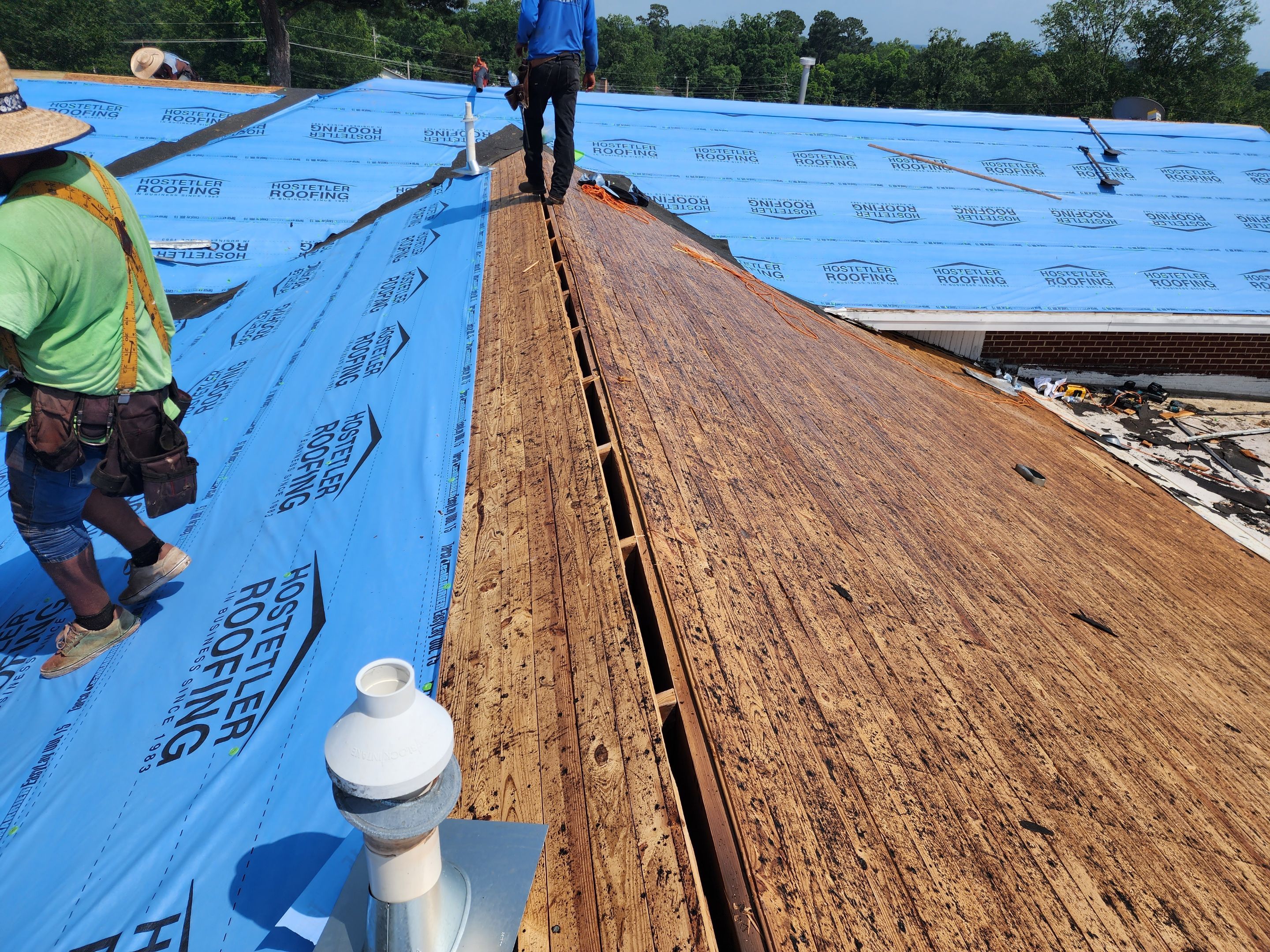 Residential Shingle Reroof using Malarkey Vista by Hostetler Roofing