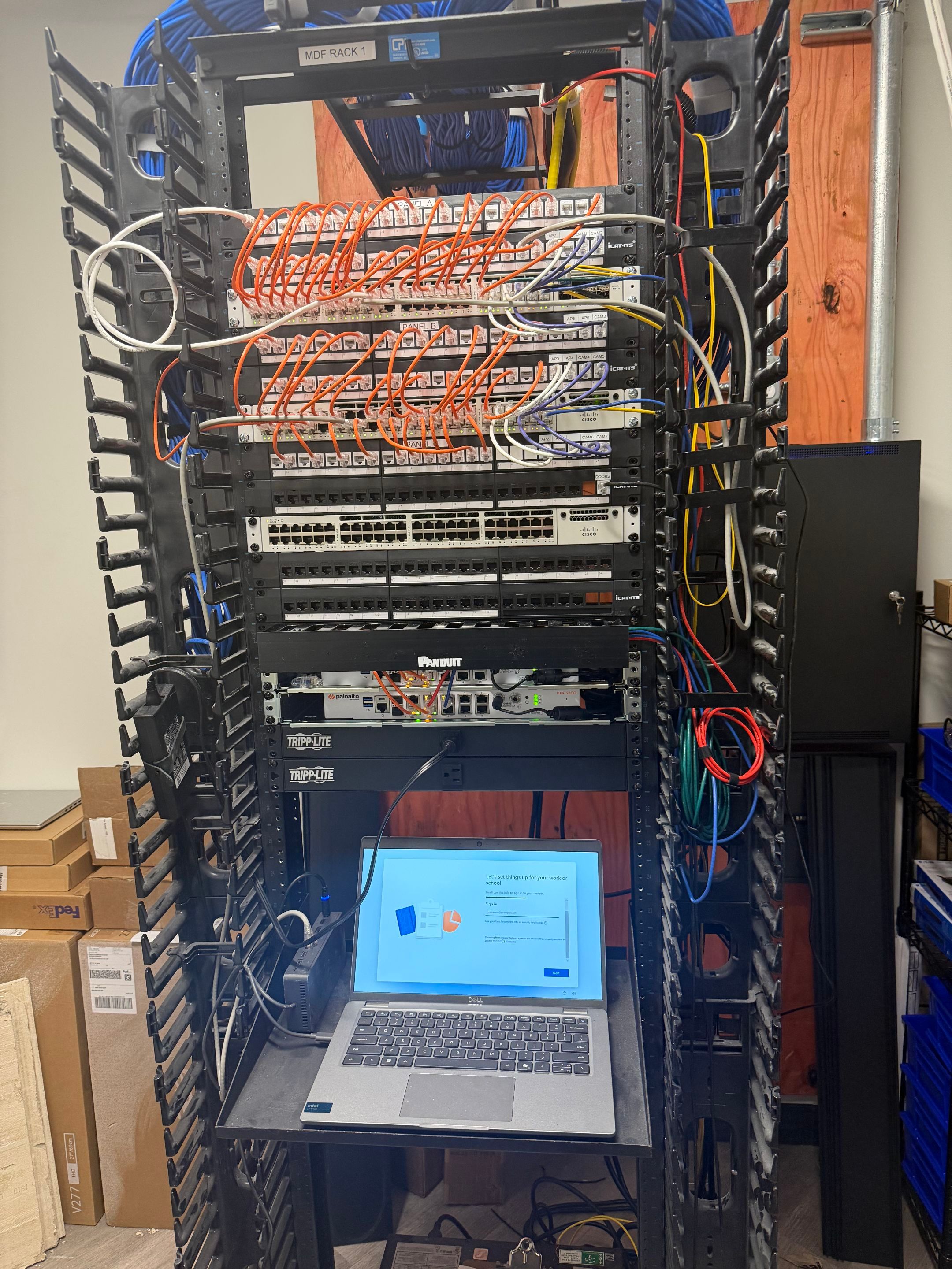 Project in Detroit by Titan Networks LLC