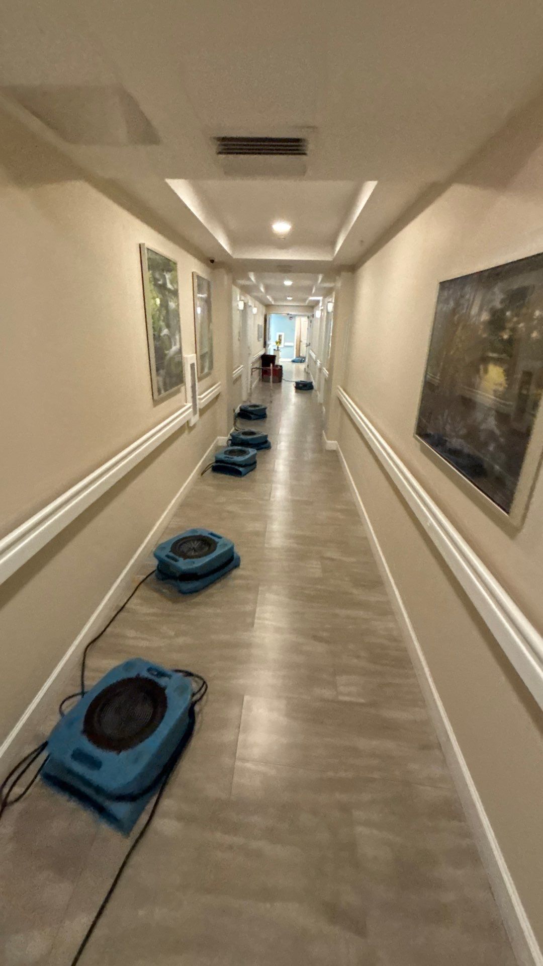 Commercial Water Damage Mitigation and Floor Drying in Boynton Beach by SuperClean
