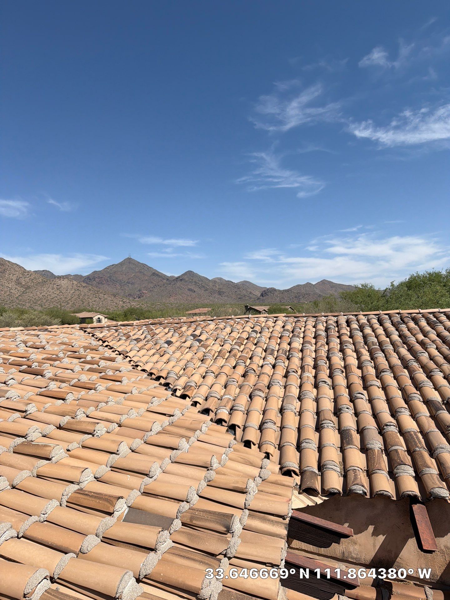 Project in Scottsdale, AZ by Saint Roofing