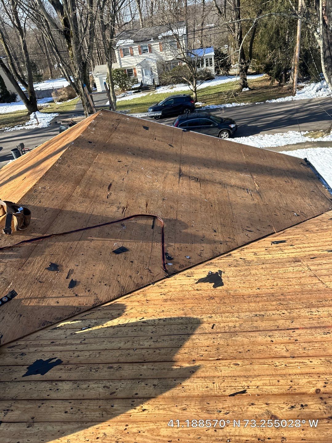 Residential Roofing Installation using Owens Corning Duration Estate Gray by A Plus Exterior