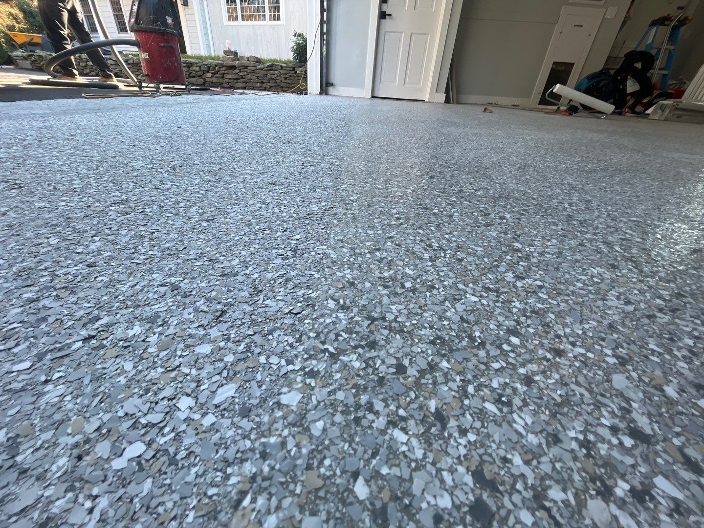 Kazis Garage TransFLOORmation by Symphony Concrete Coatings