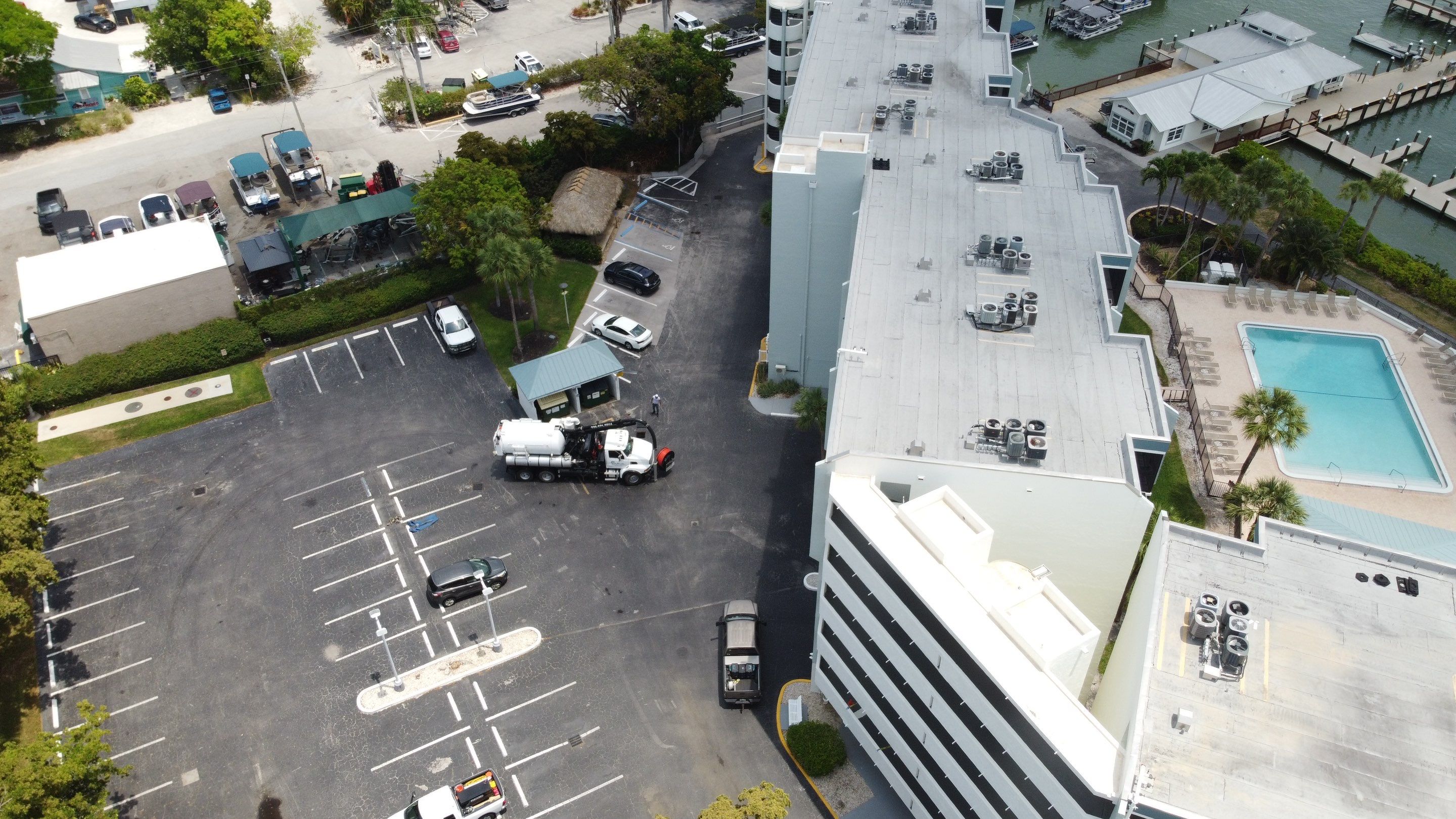 Marco Island Condo Stormwater System Maintenance by Don Mar, Inc. Storm Water Solutions