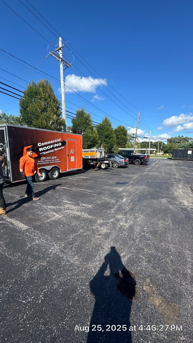 Project in Warrensville Heights by Commercial Roofing and Coating Systems 