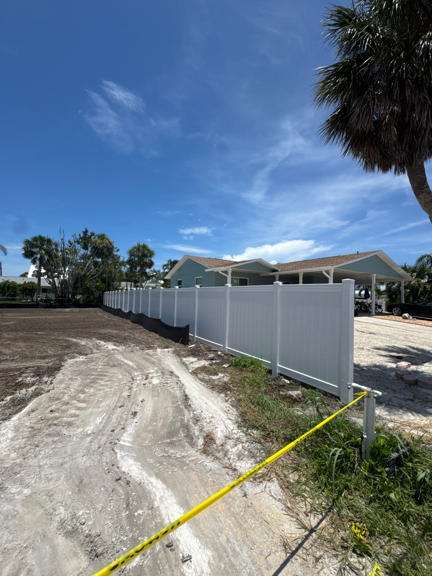 Vinyl Privacy Fence Installation in Bradenton, FL by Asap fence and gates, LLC