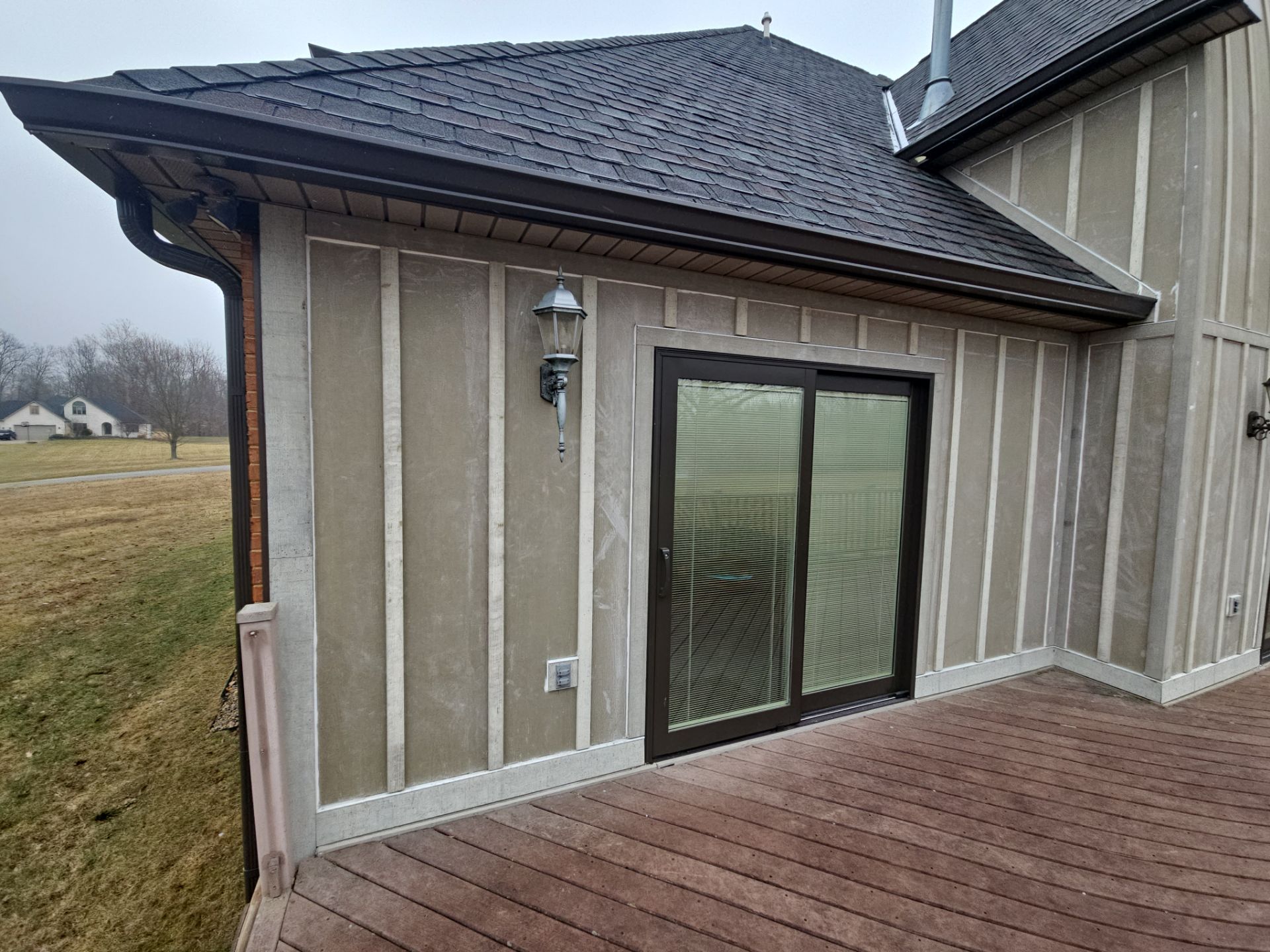 Siding Installation using James Hardie Board & Batten and James Hardie Shakes by Koontz Construction