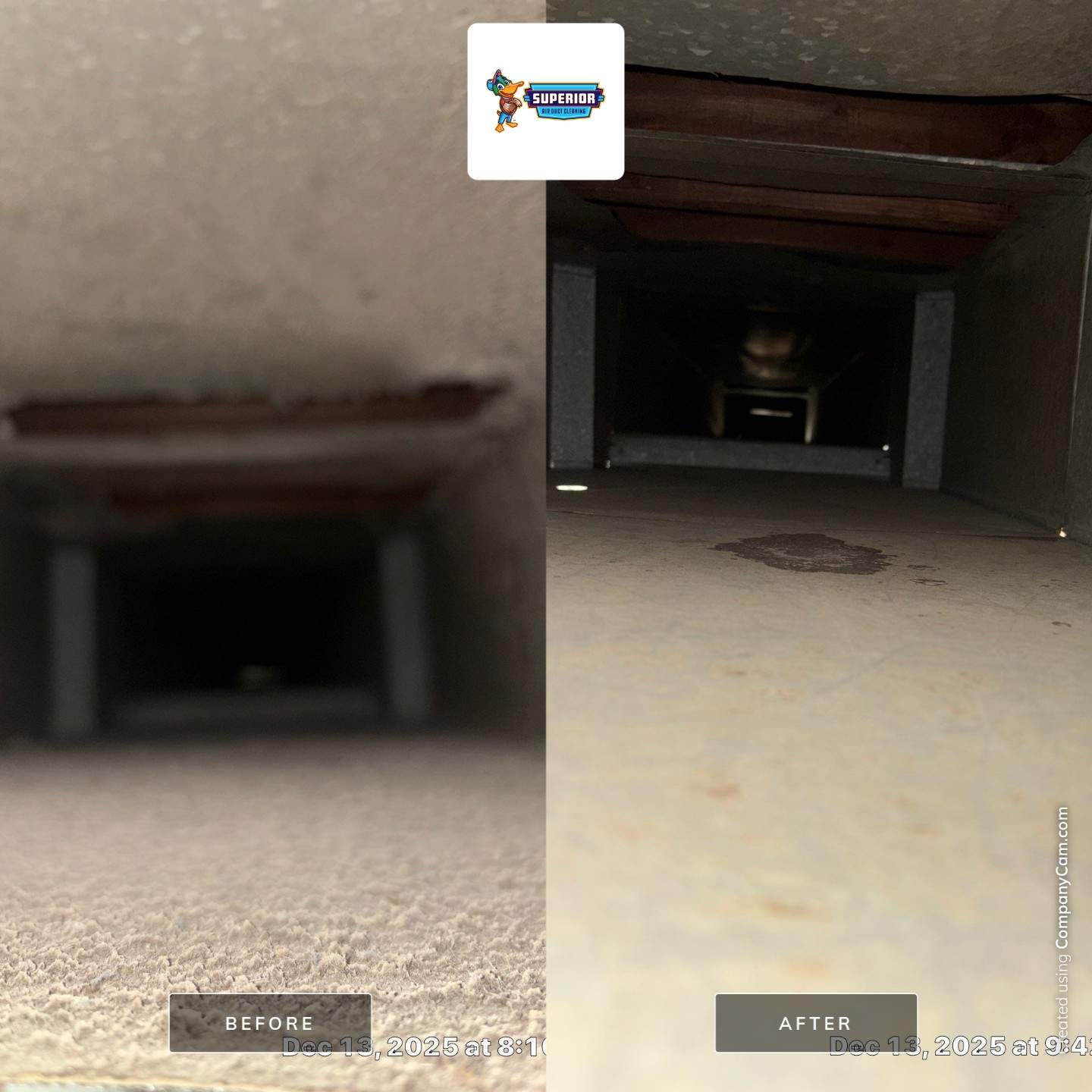Air Duct Cleaning With a Vacuum Truck in Ellwood City, PA by Superior Air Duct Cleaning