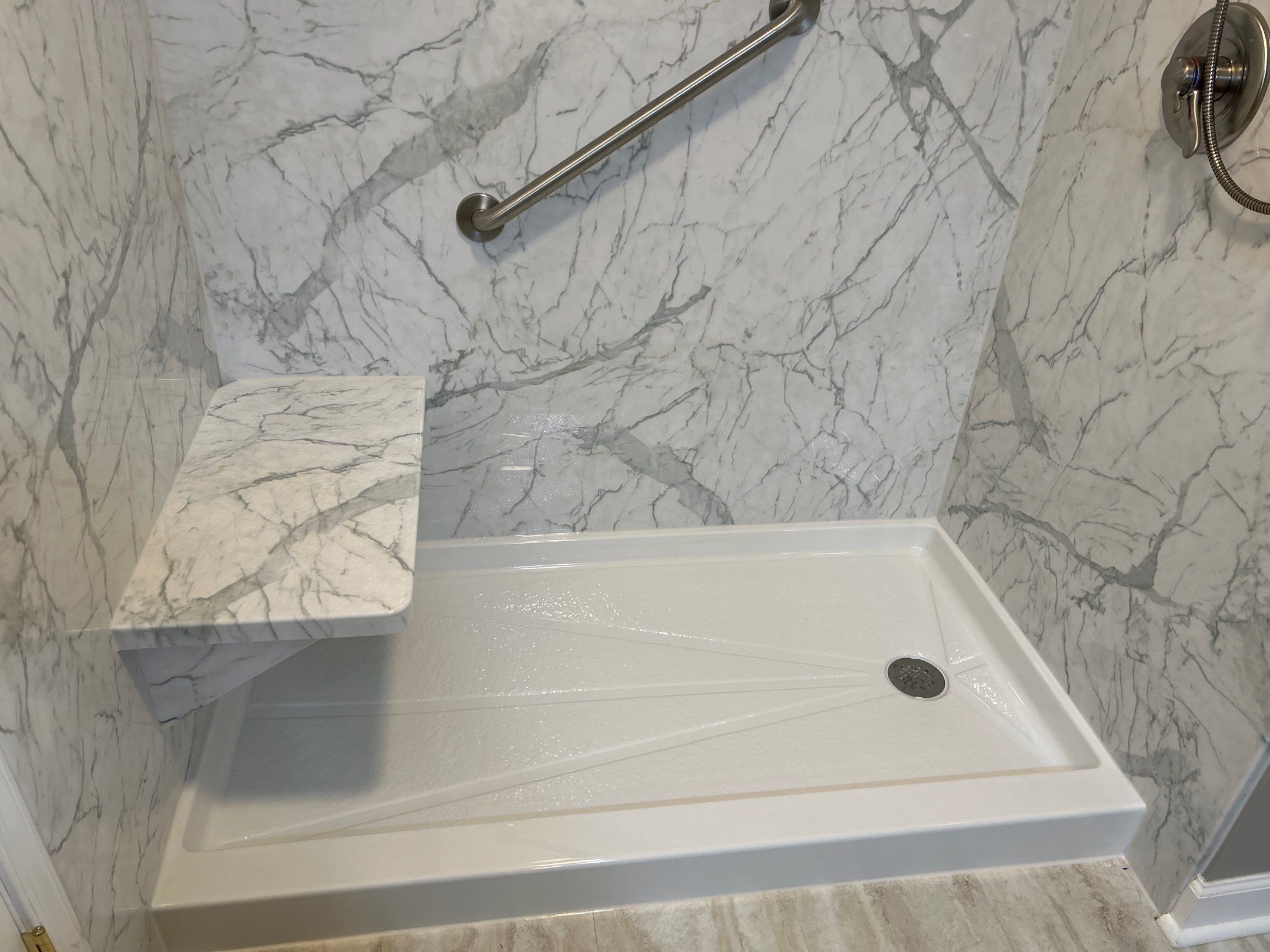 Tub to Walk In Shower by BathPlanet SW Virginia