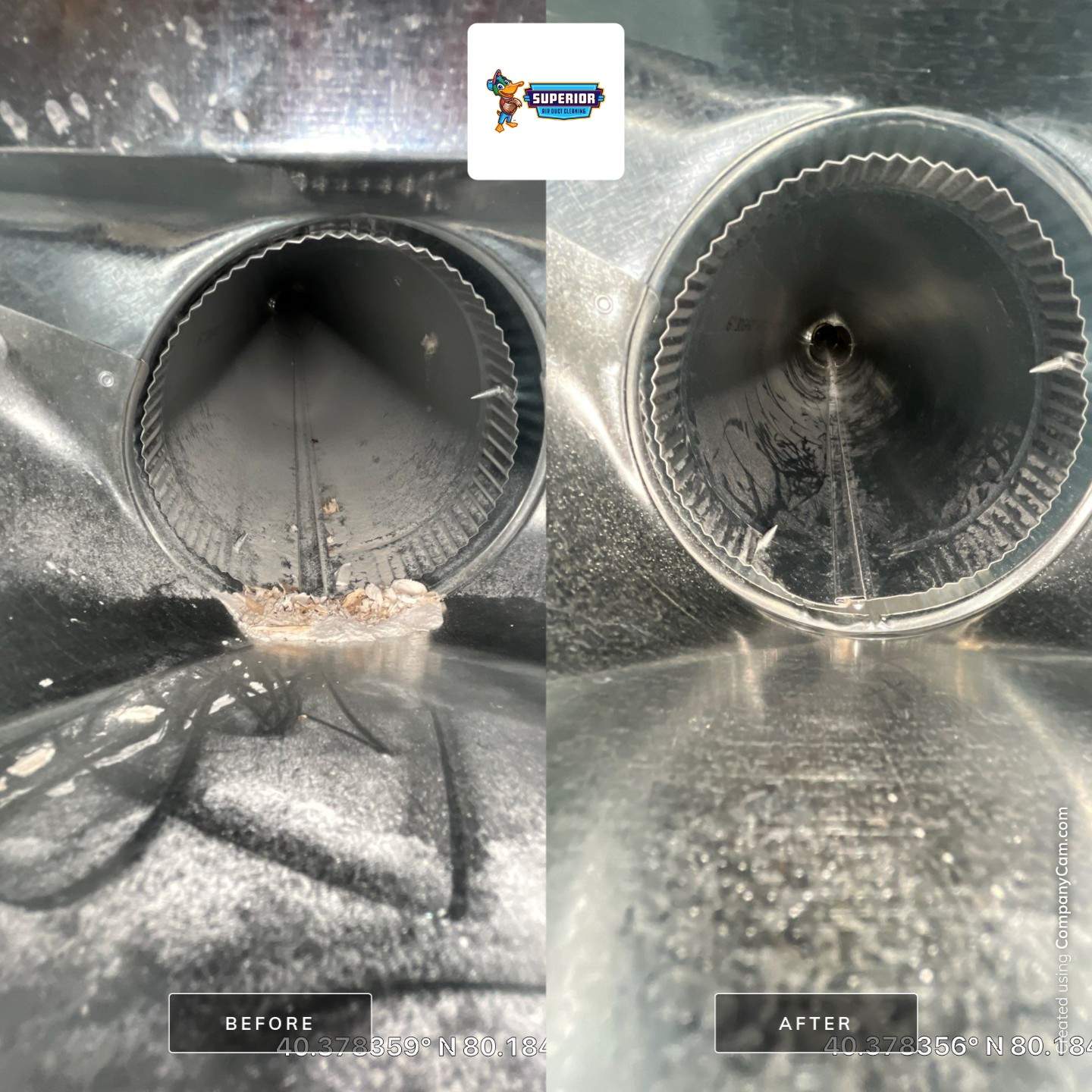 Air Duct Cleaning With a Vacuum Truck in McDonald, PA by Superior Air Duct Cleaning