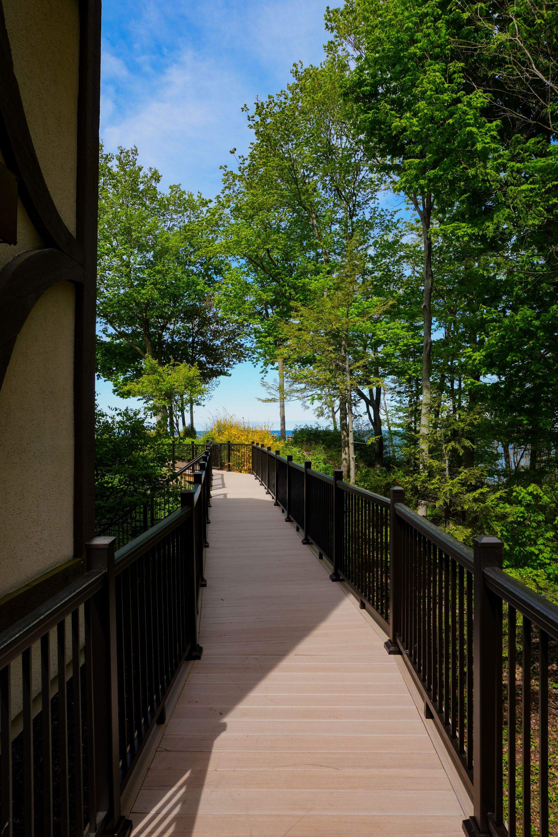 Custom Multi-Level Deck in Grand Haven by Cutting Edge Homes