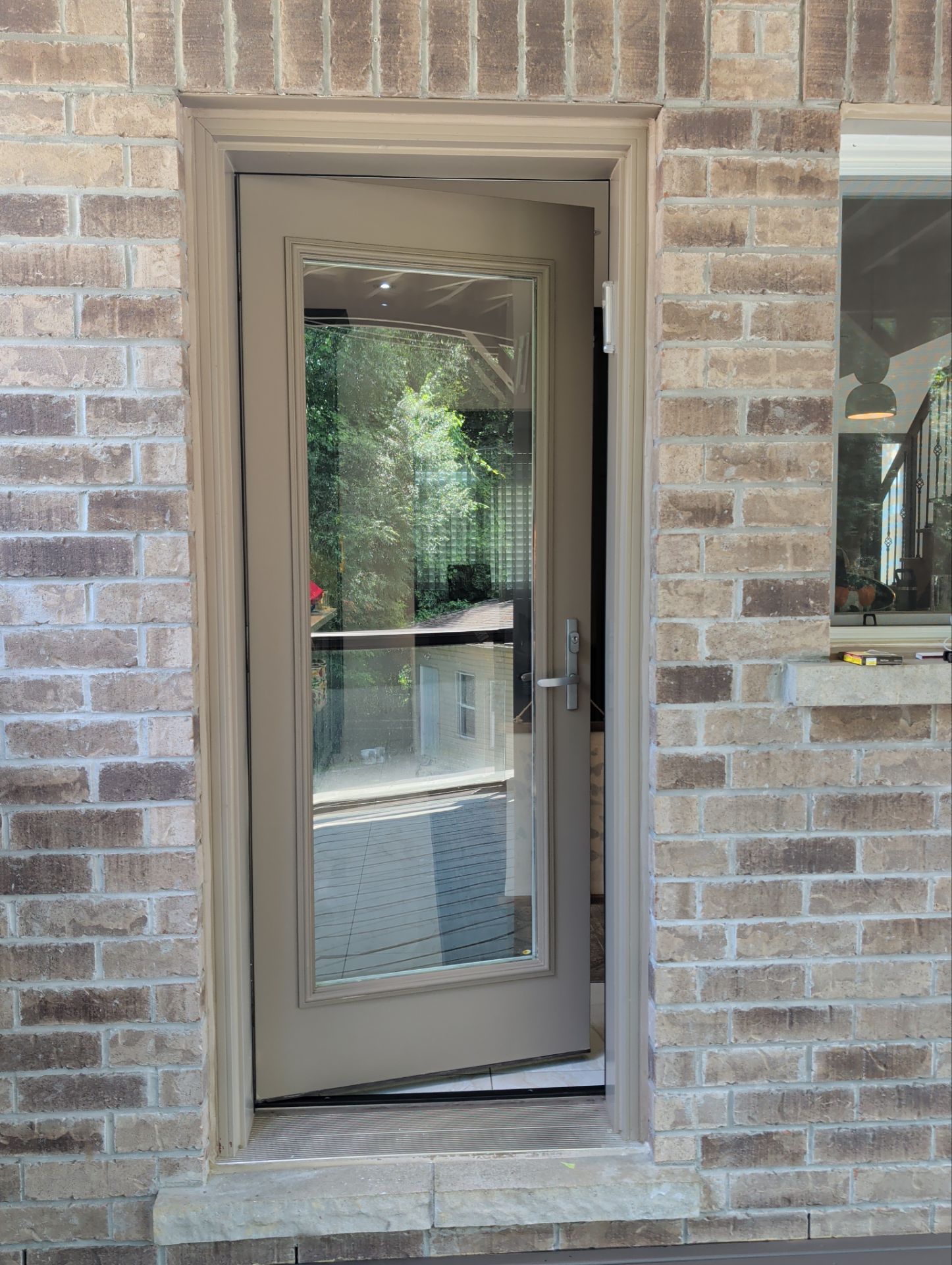 Multi-Level Deck Restoration and Glass Railing Installation in King by GTA HOME PAINTING