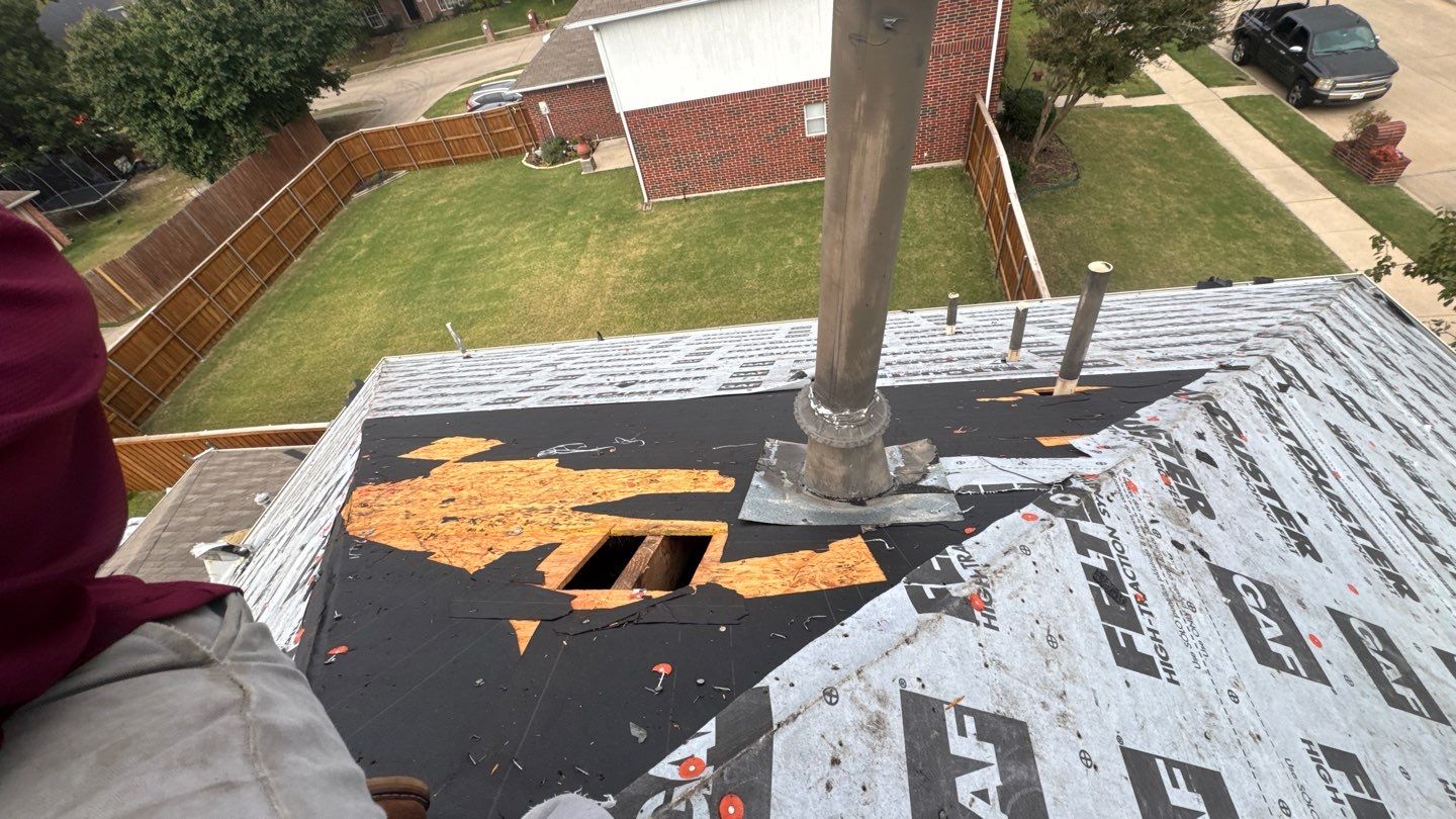 Project in McKinney by Rhino Roofing and General Contracting, LLC