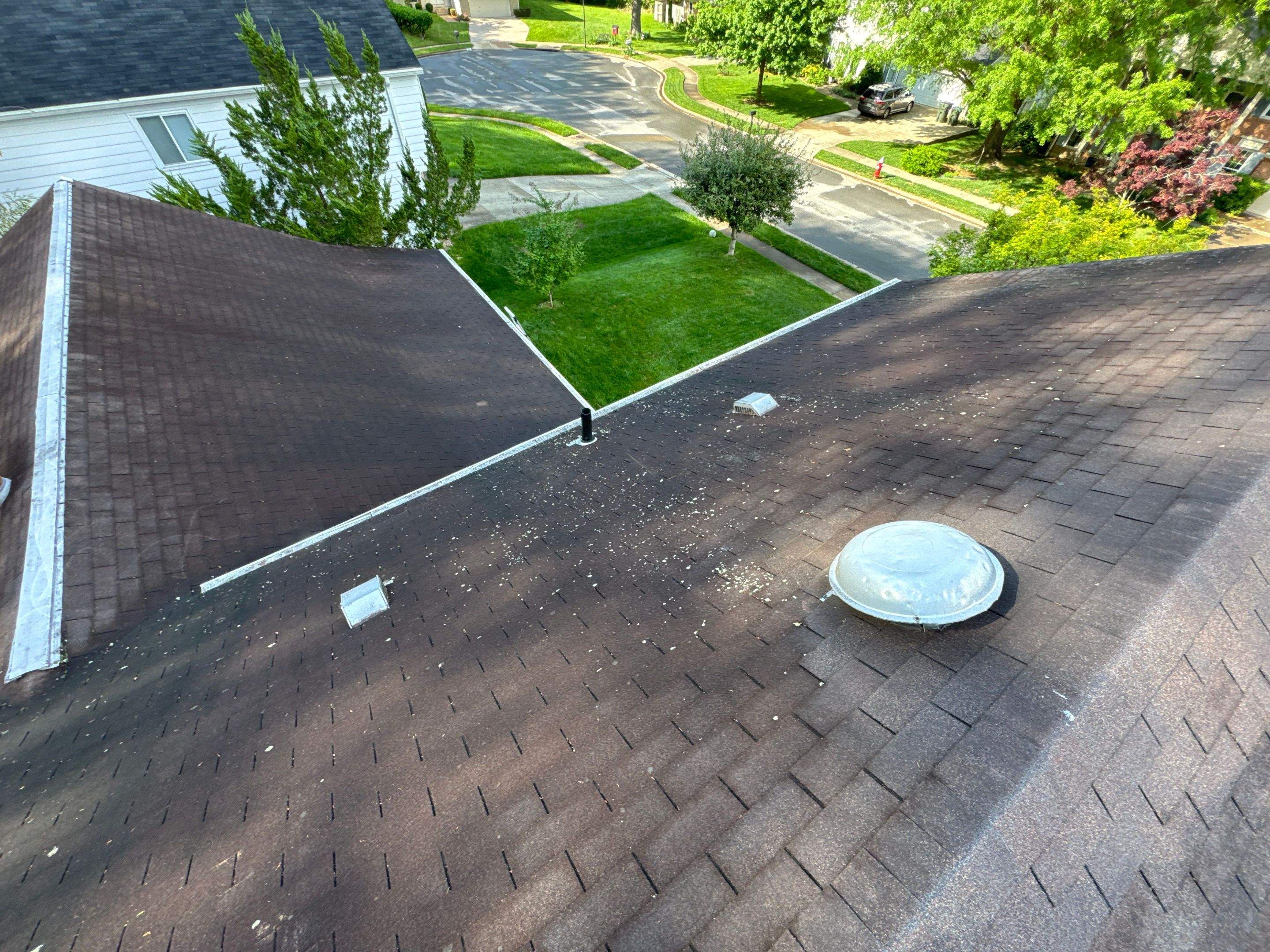 Roof Replacement Project in Burke by USA Storm Roofing and Construction Group