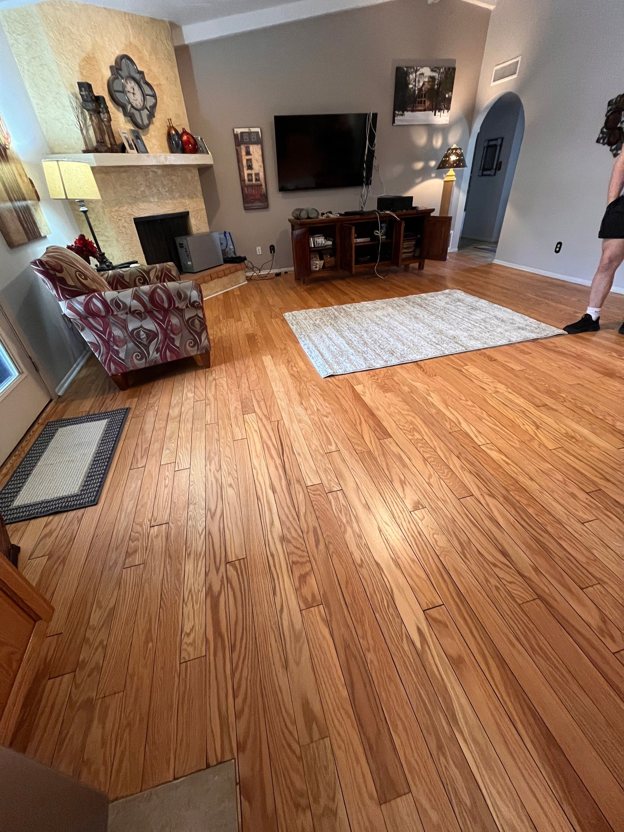 Hardwood Floor Sand and Refinish by Footprints Floors of Chandler 