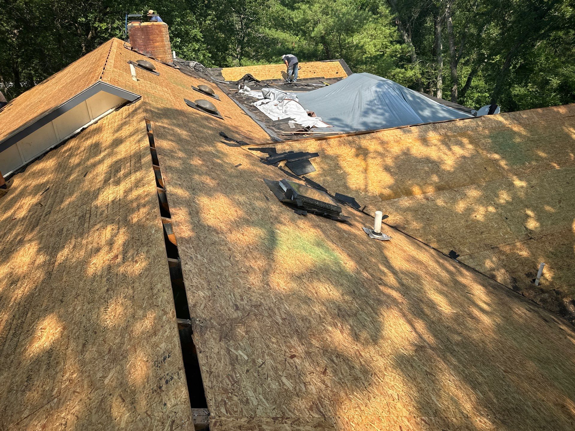 Residential Shingle & Flat Roof Installation by Titan Commercial & Residential Roofing 