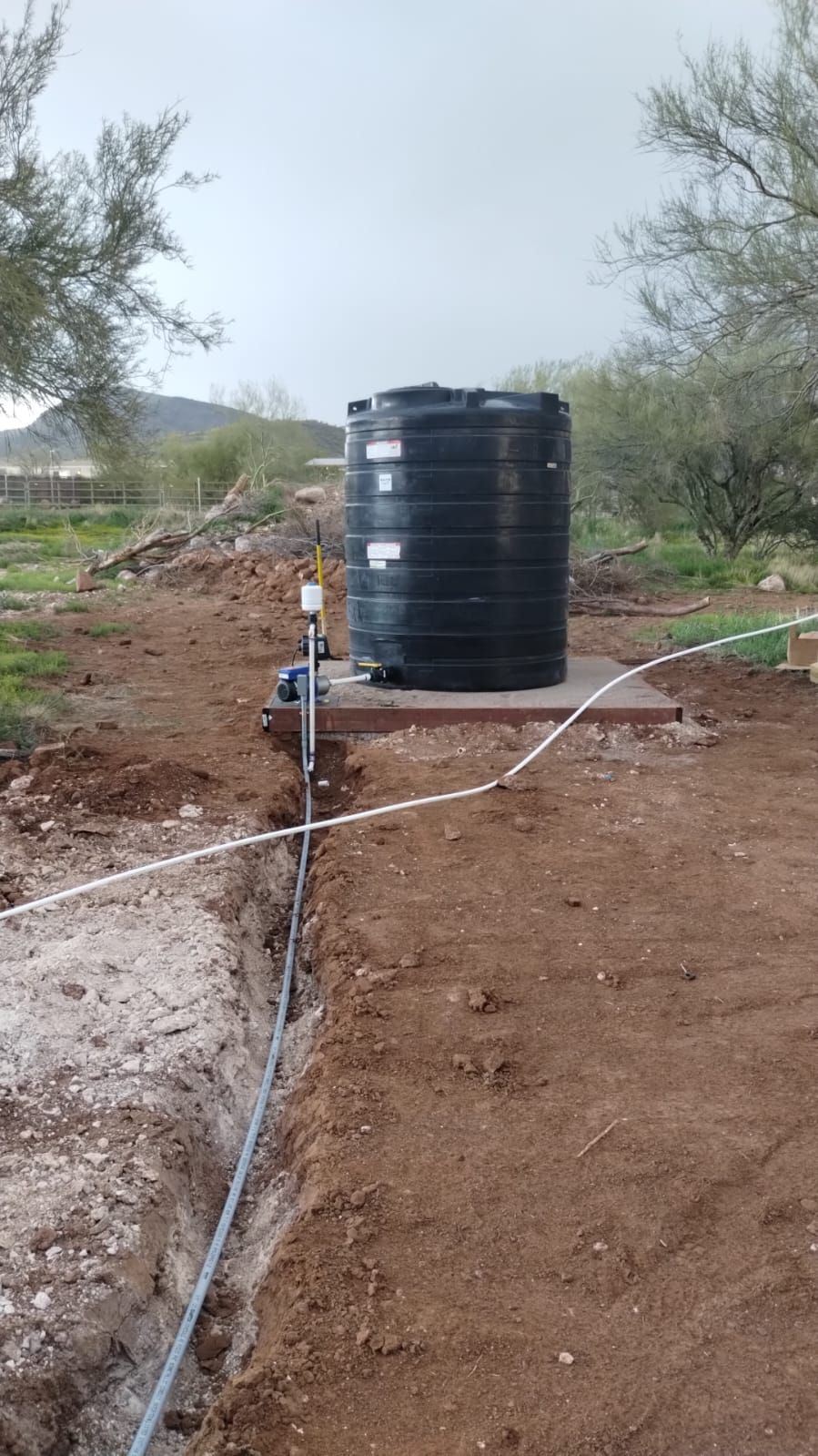 Project in New River by Mobile Home Installations