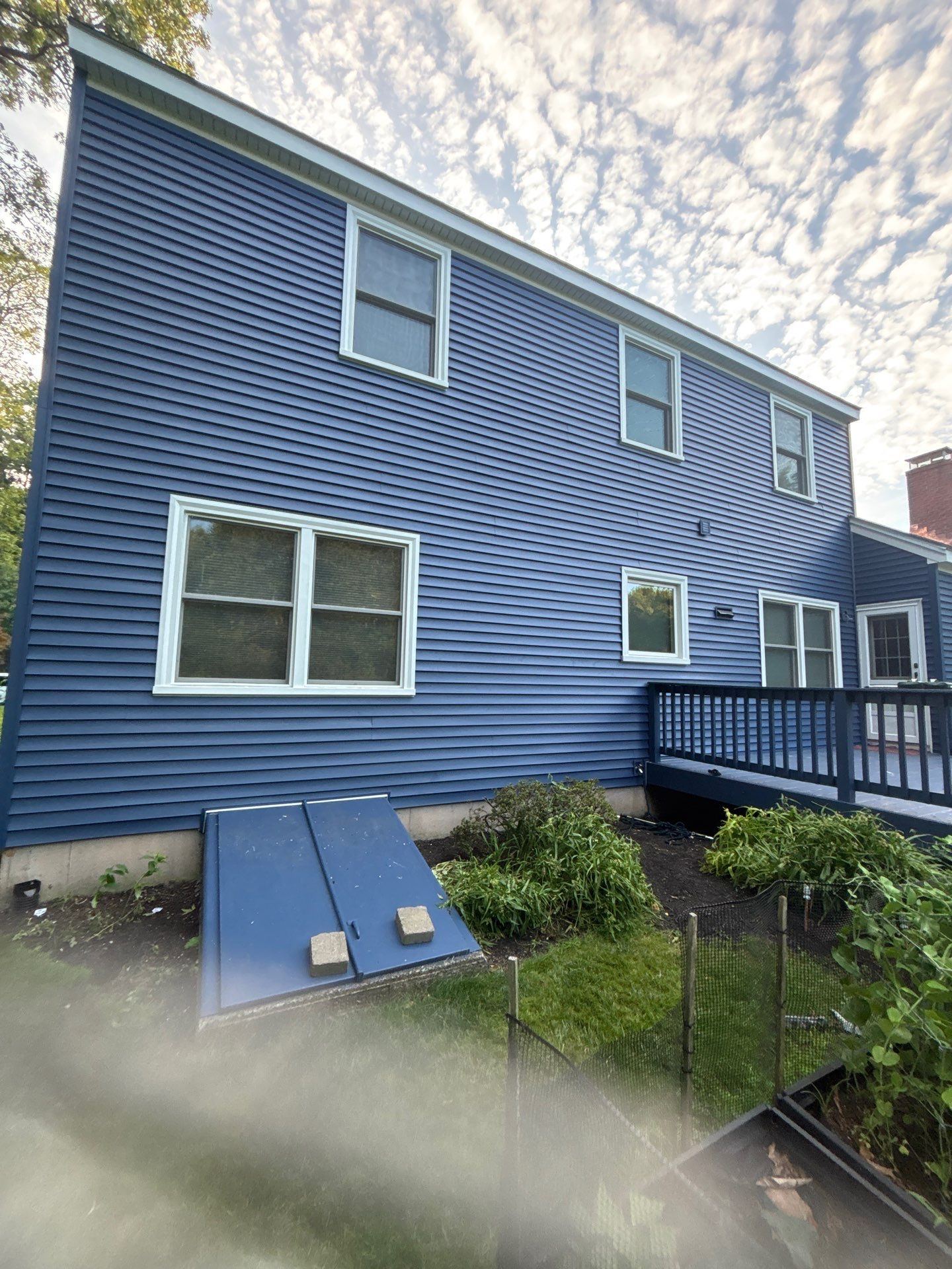 Siding using Cert. Monogram D/4 x 12'6" Clapboard, Midnight Blue by DiGiorgi Roofing and Siding Inc