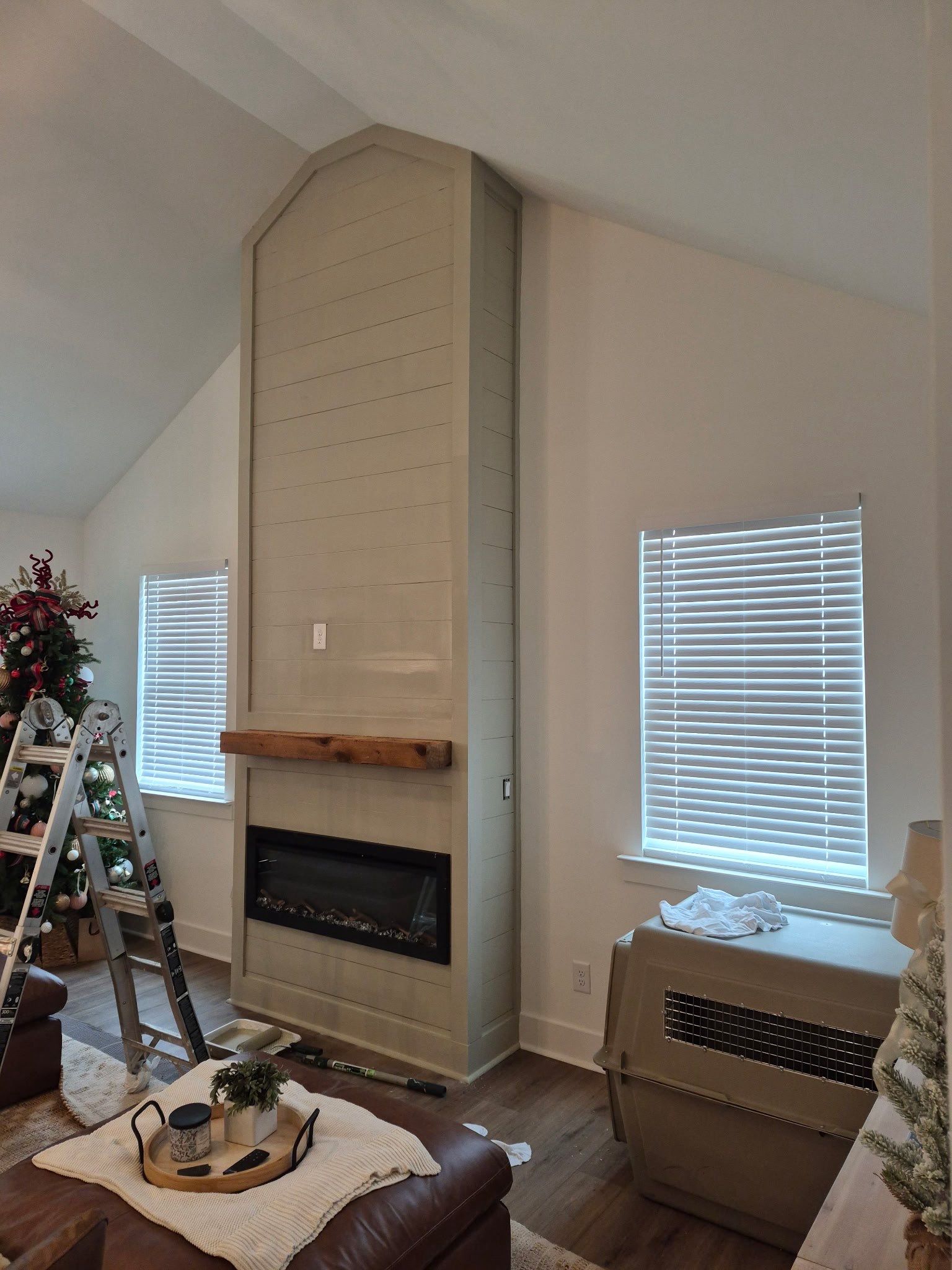 Custom Closet Shelving and Shiplap Finishing in Eatonton by PGP Surface Solutions, LLC