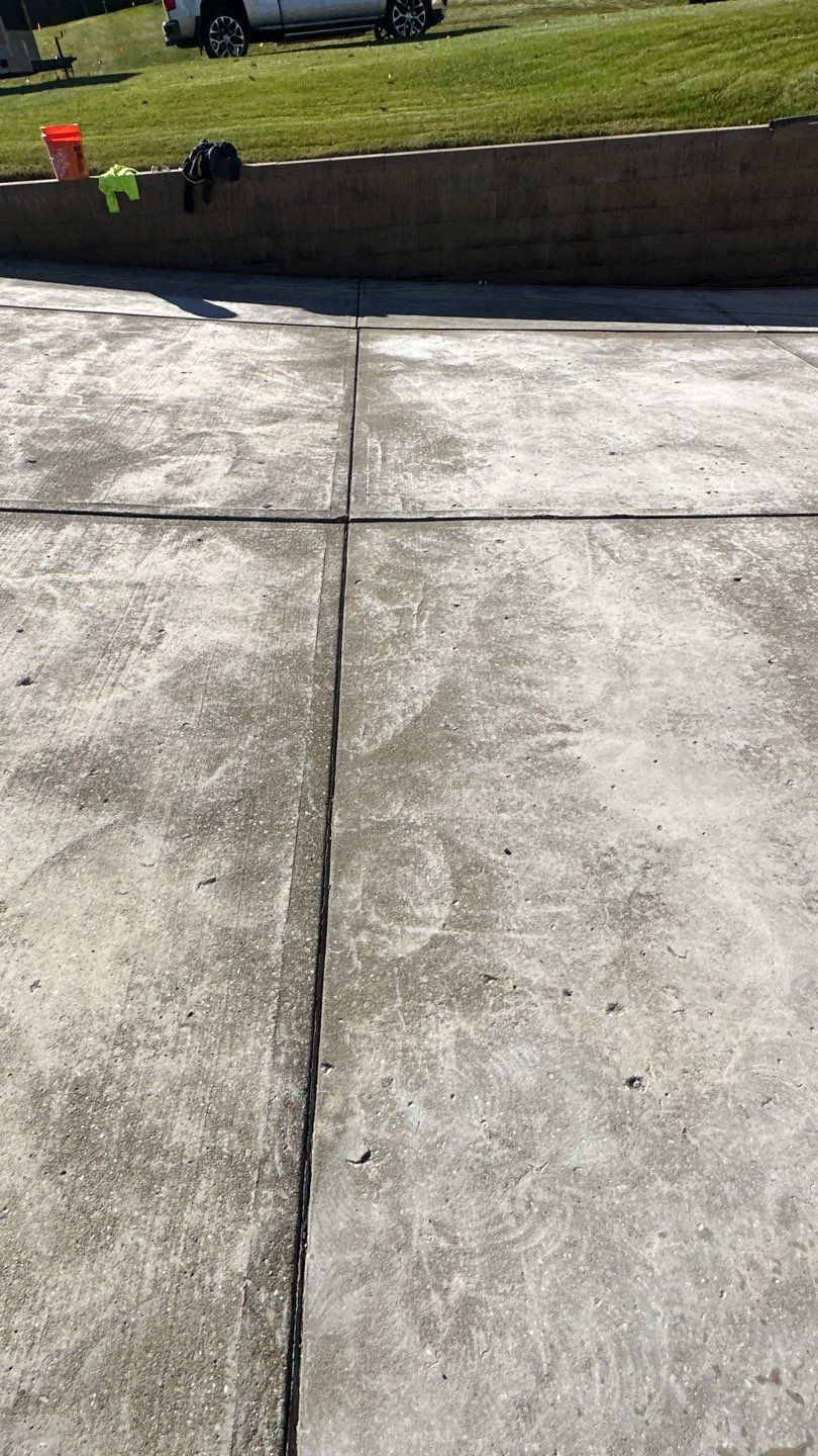 Twilight Driveway Project in Bridgeville by Floors in a Day, Inc