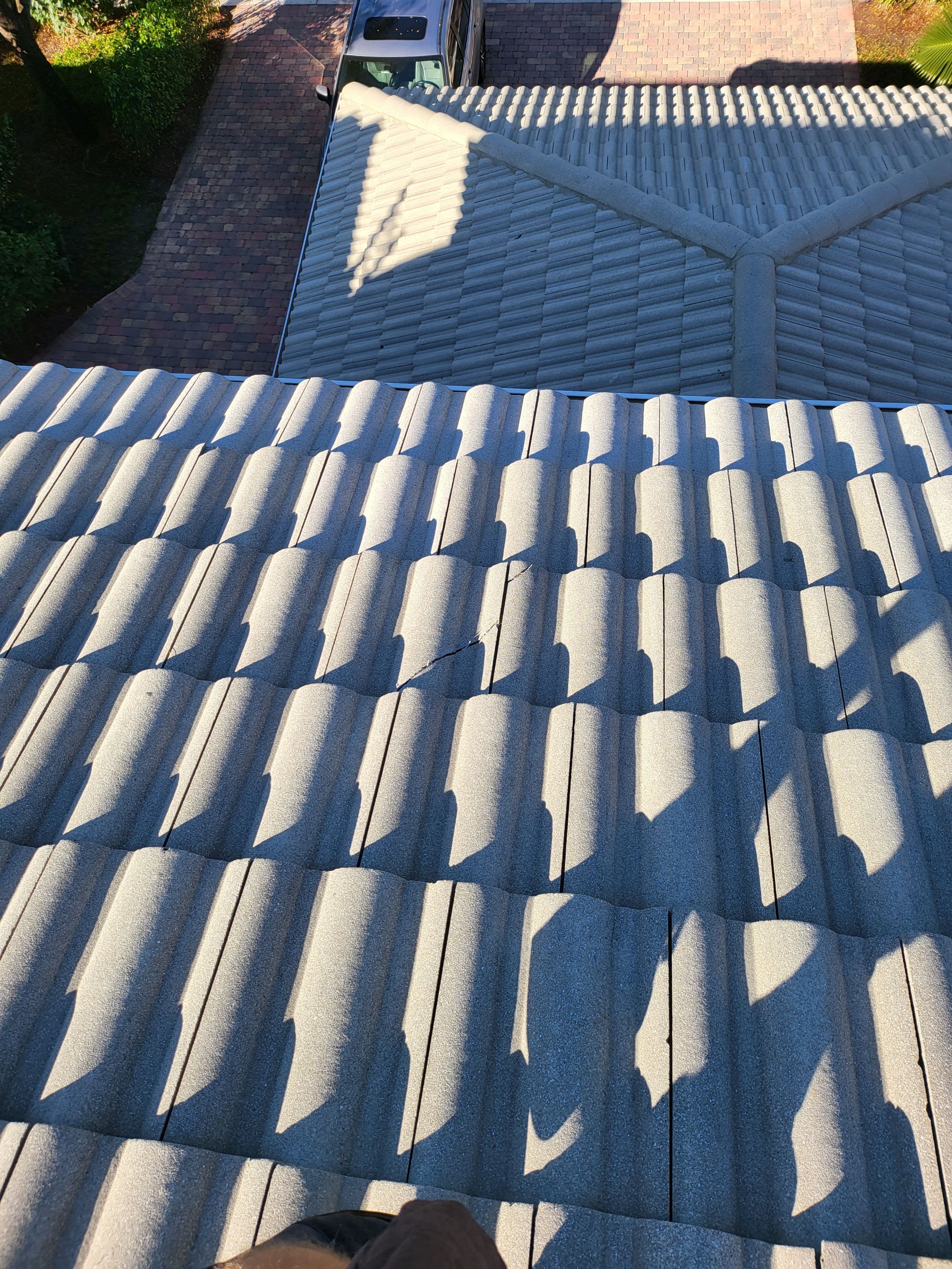Concrete Tile Roof Repair and Sheathing Replacement in Wellington by Aastro Roofing