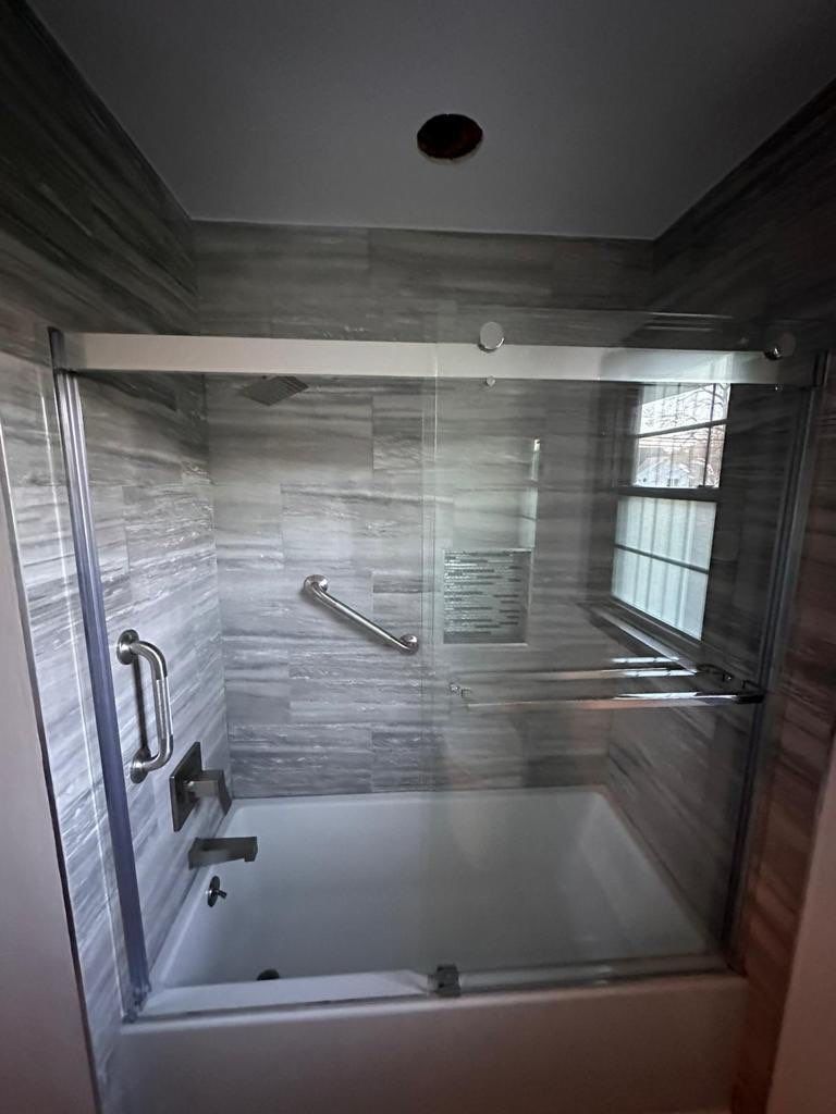 Bathroom Remodel using Tile by Home Concepts Construction