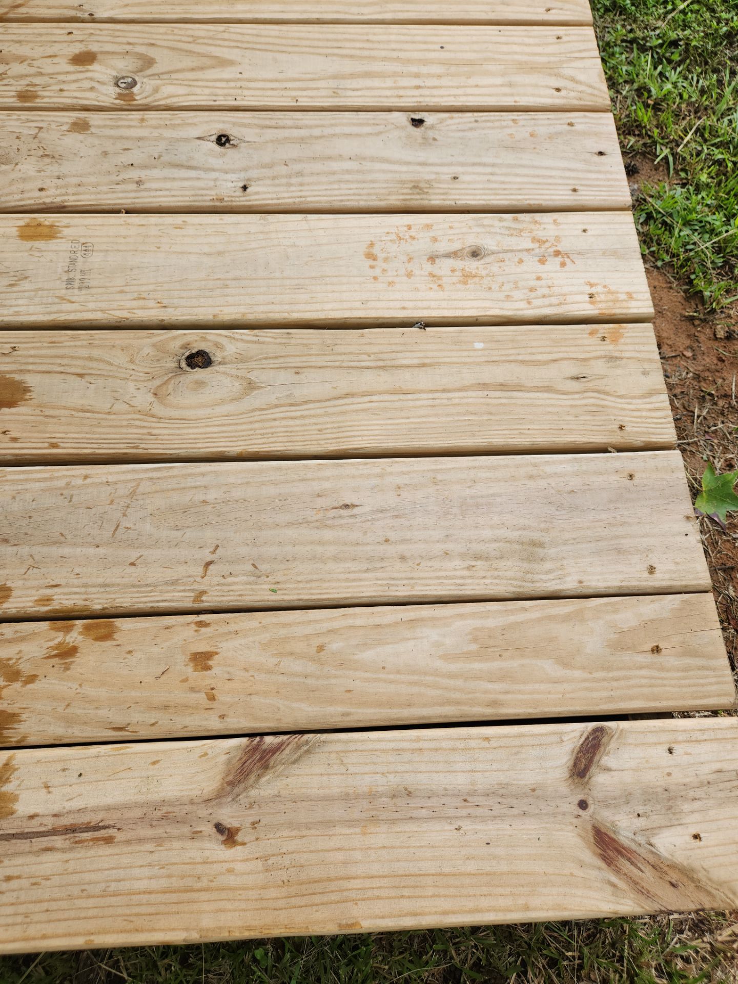 Dock using Wood Sealant by DuraSeal