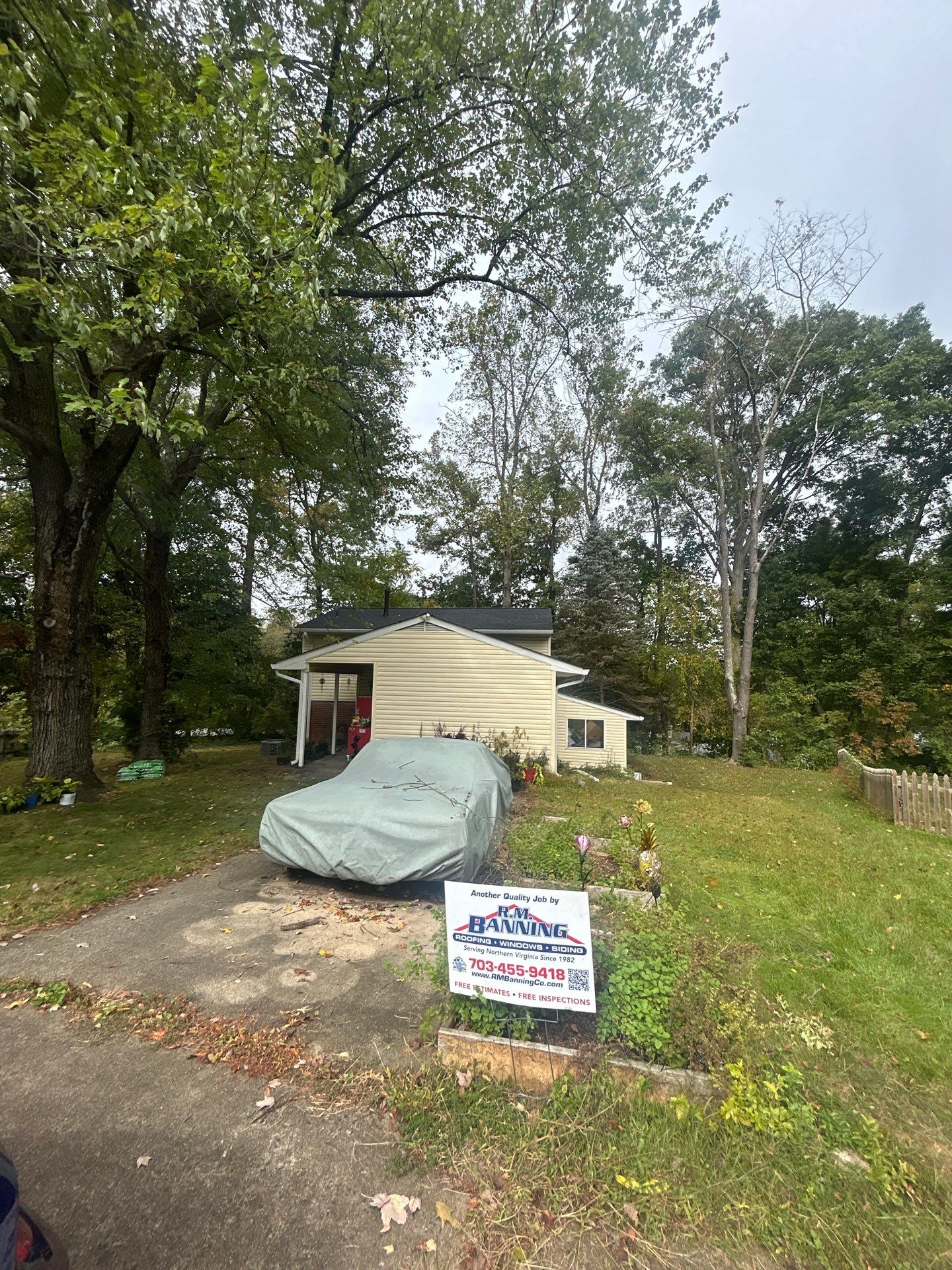 Burke : Residential Roof Replacement with CertainTeed Landmark Pro in Max Def Charcoal Black  by RM Banning, Inc.