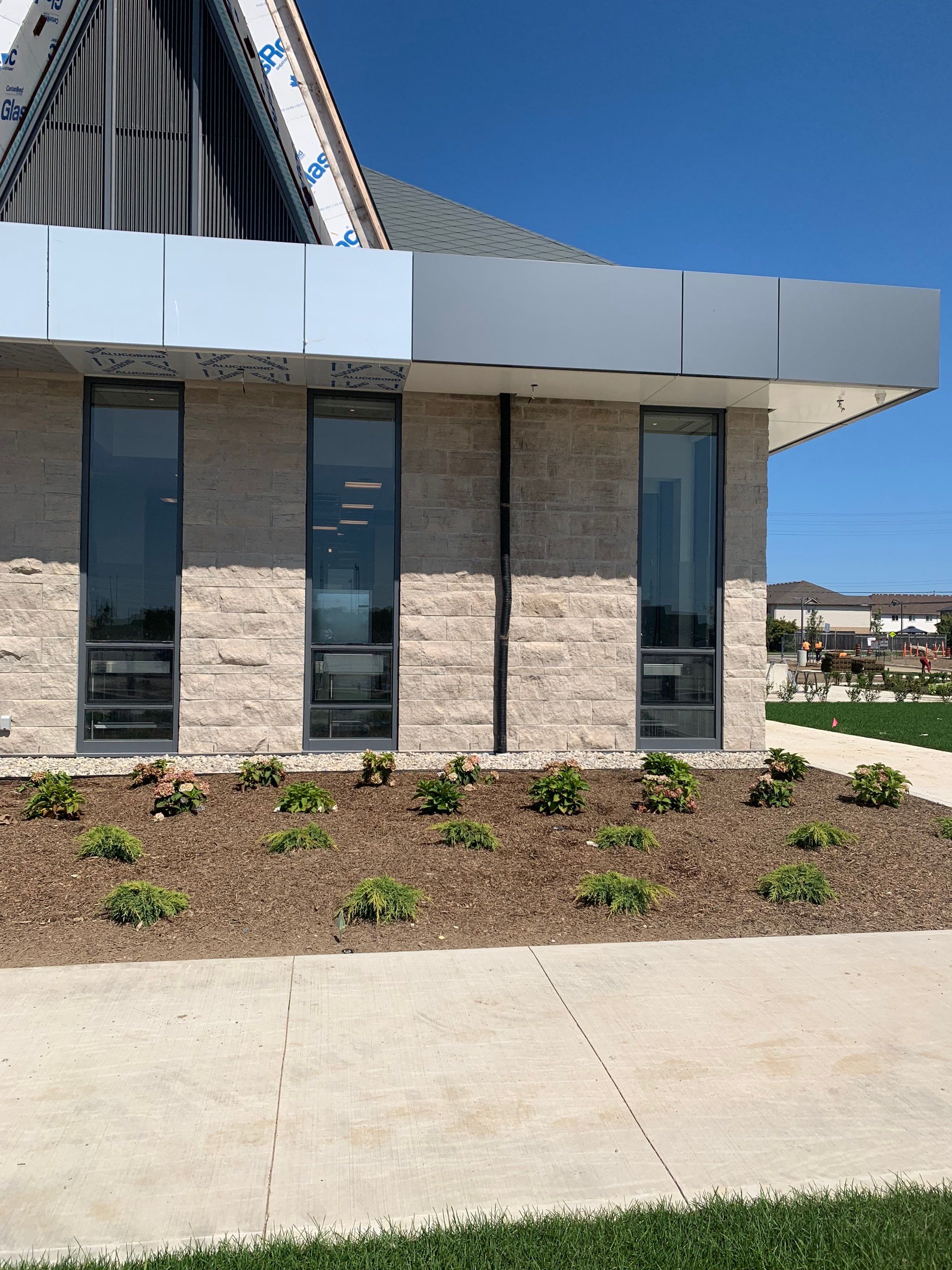 Commercial Roofing Installation using Diamond Tile Metal Shingles , Tpo Flat Roof by Jay Carter Roofing & Sheet Metal