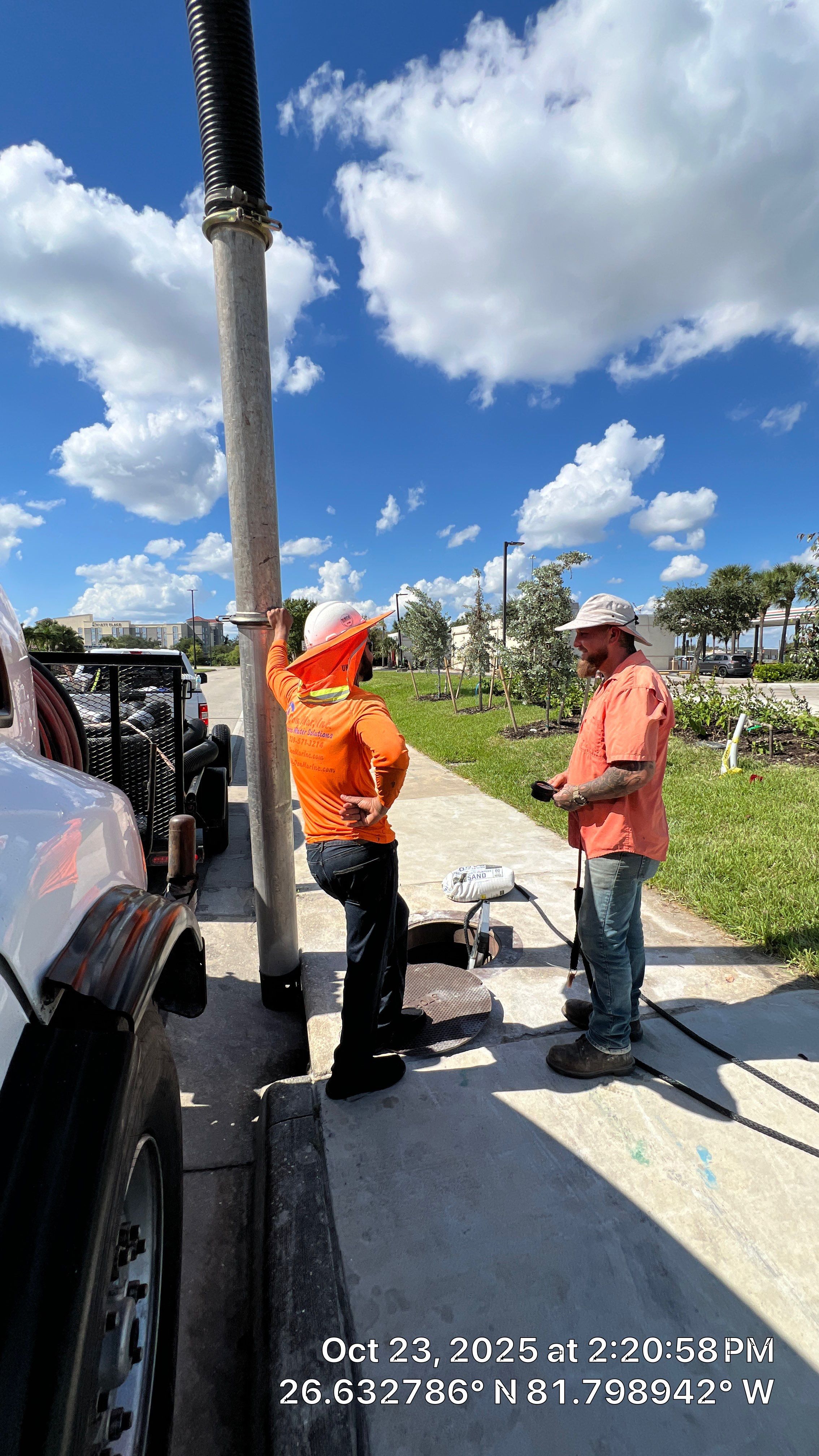 Coffee Rush Fort Myers with PRS by Don Mar, Inc. Storm Water Solutions