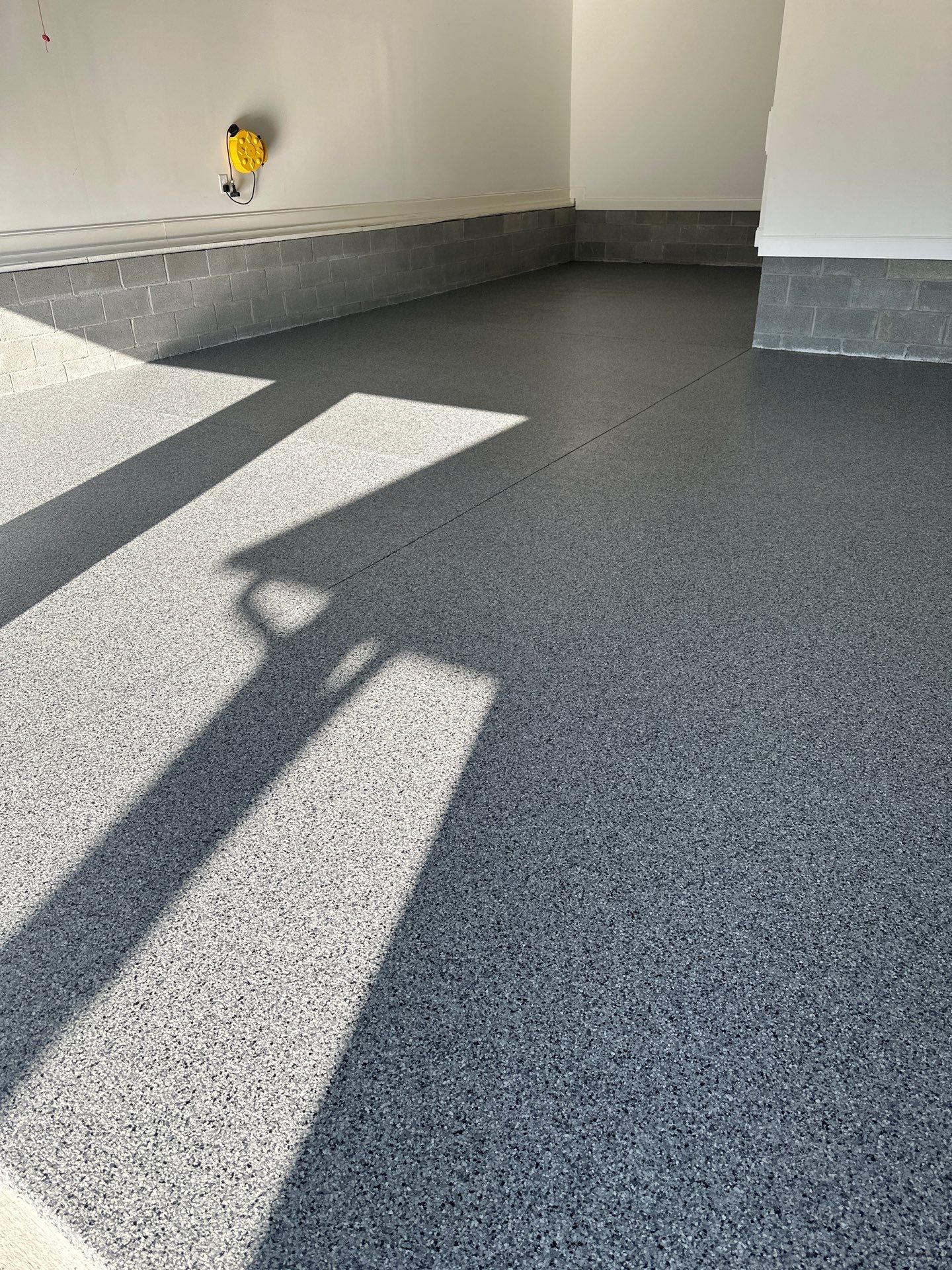 Garage Floor Coating using Nightfall by My Garage Floor Guys