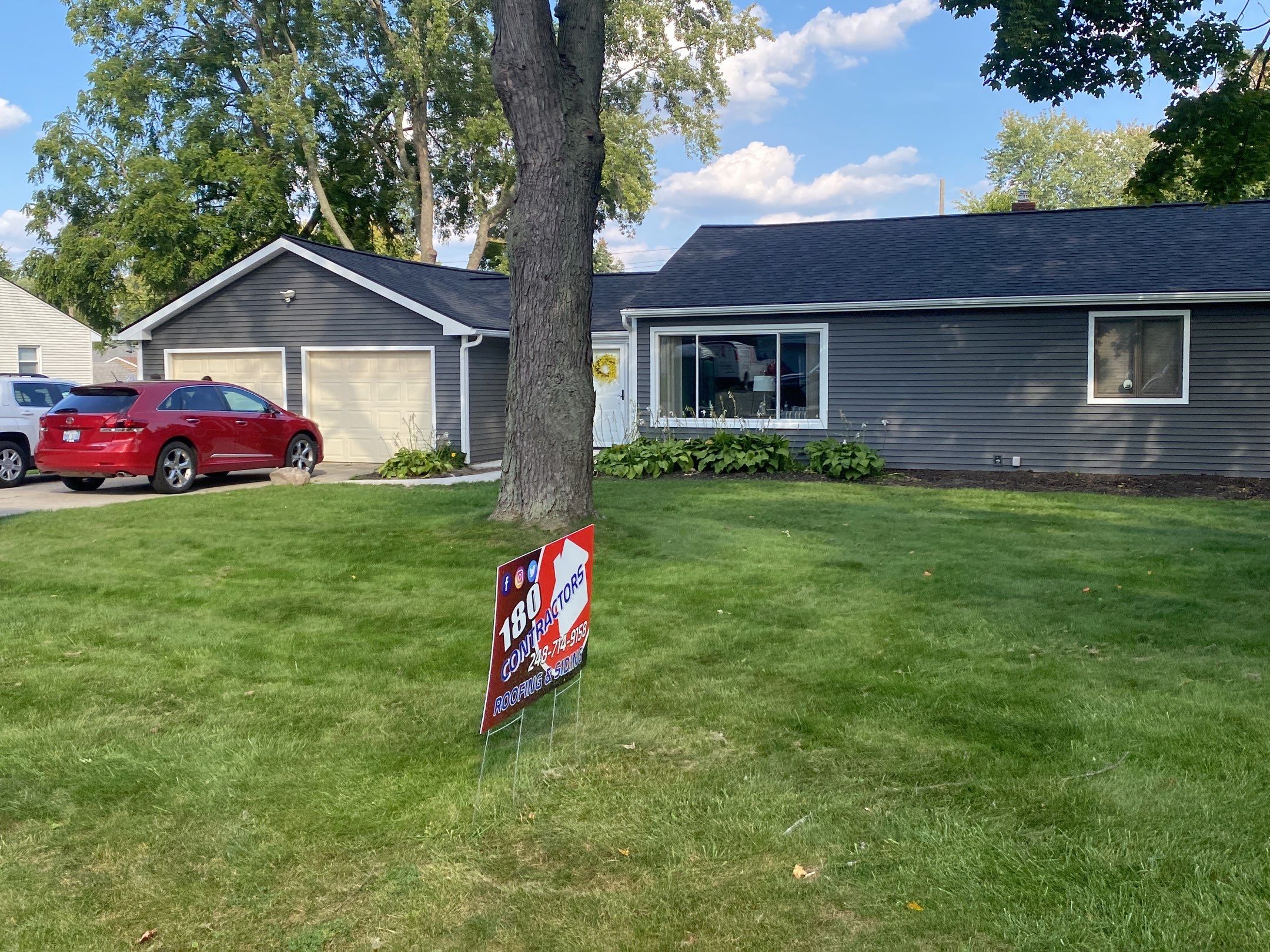 Roof Replacement using Owens Corning by 180 Contractors