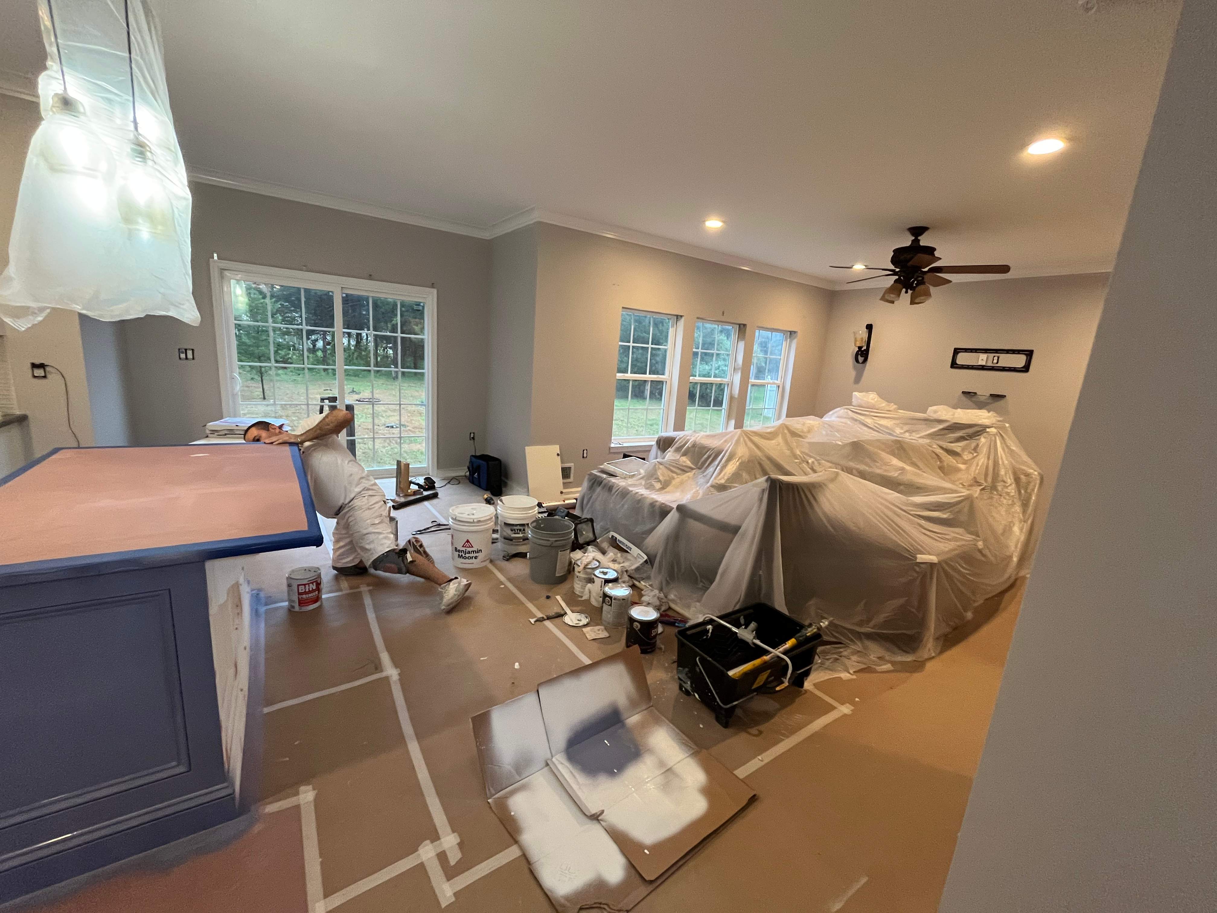 Interior Painting - Full Prep & Repaint - Galloway, NJ by FreshCoat Works LLC