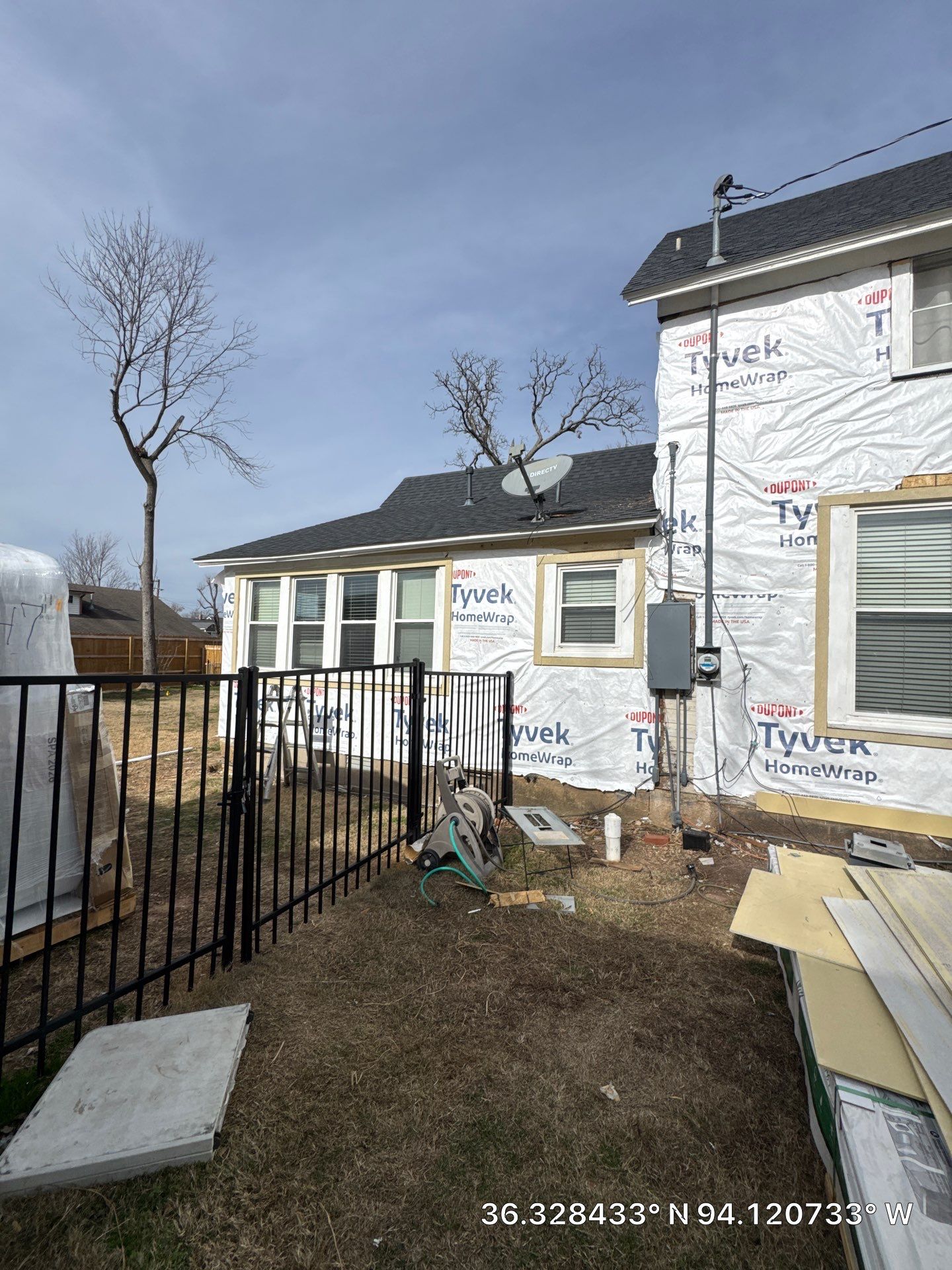 Siding, New Deck and Paint - Rogers by Complete Roofing and Restoration Solutions