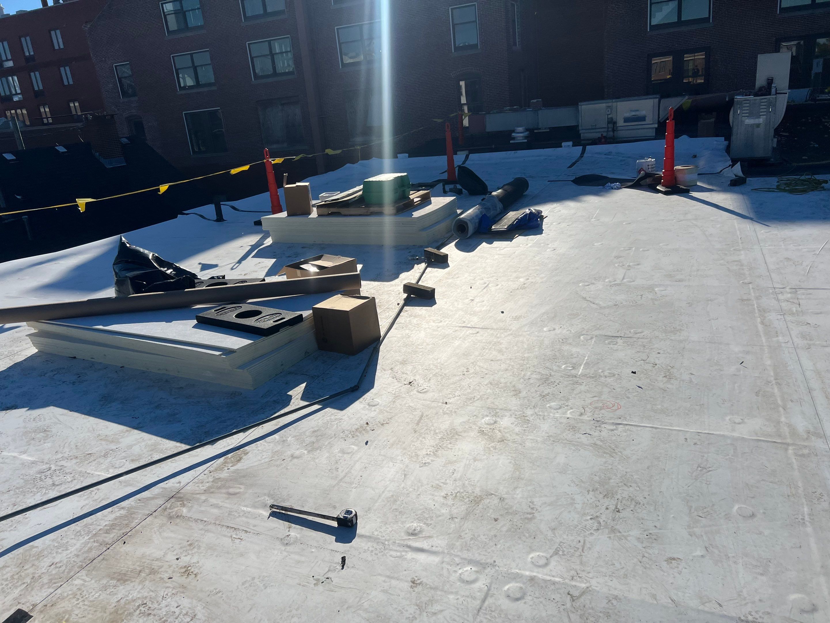 Portsmouth, NH Commercial Roof by Tall pine roofing