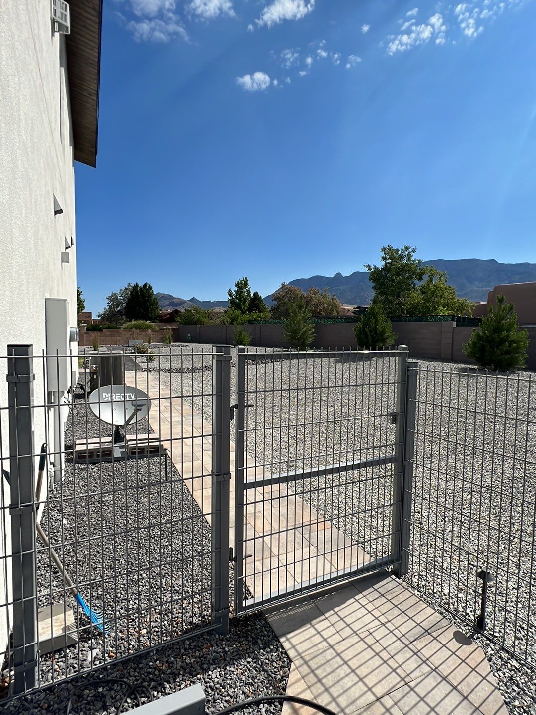 Residential using Custom Wrought Iron and DM Contempo by Valley Fence Company