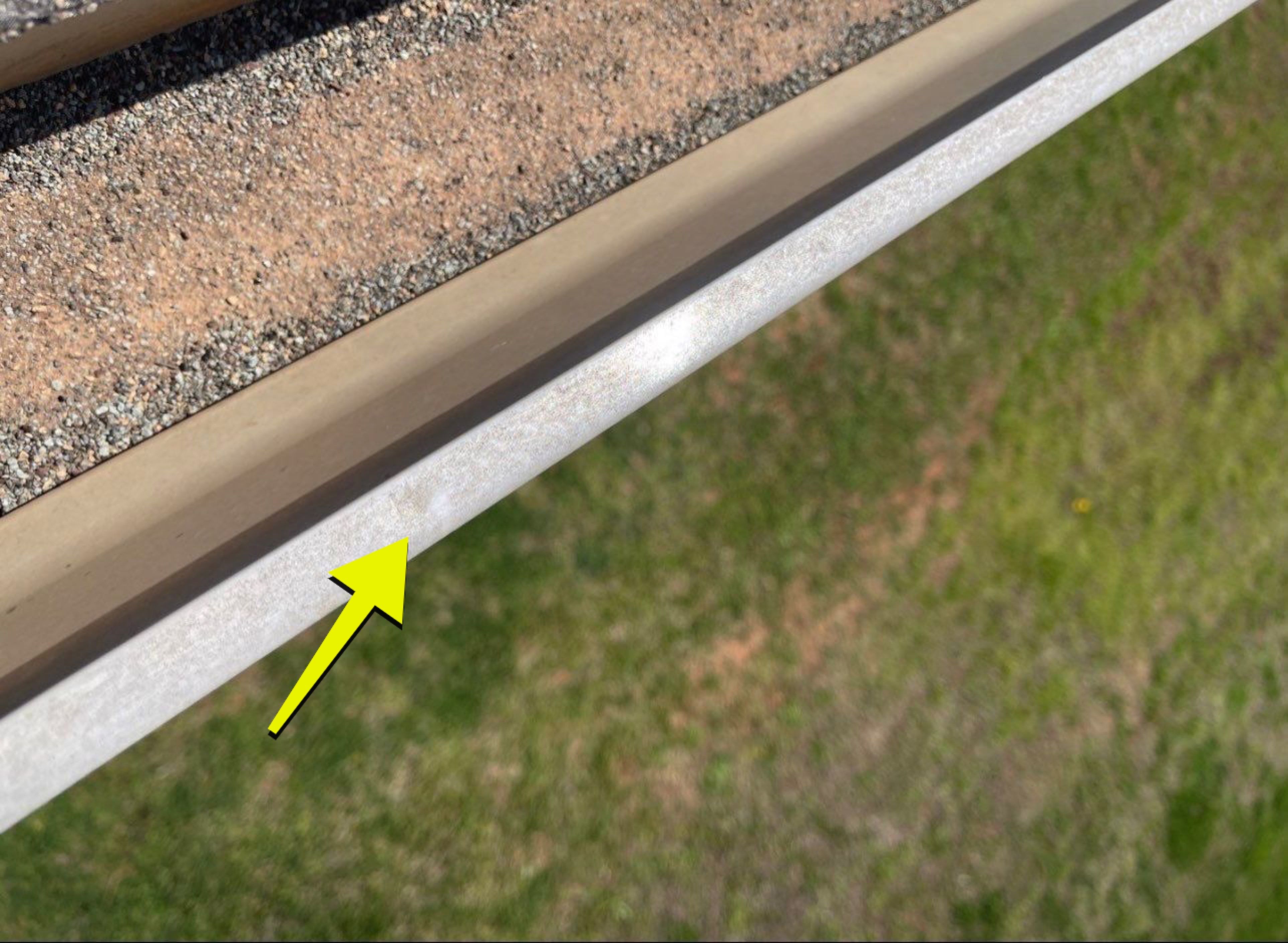 Hail Damage on a Roofing System by Icon Roofing And Construction 