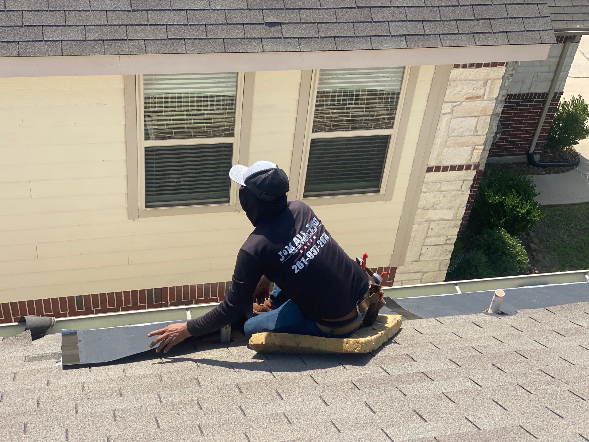 Hail Damage using Owen's Corning Duration (Lifetime) Shingles by Roof Repair Services LLC