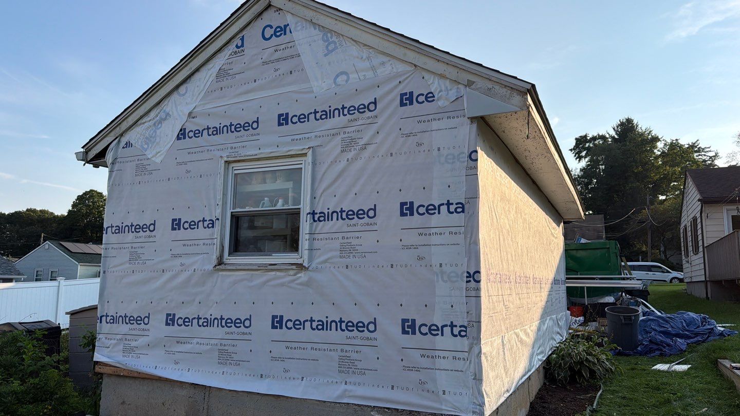 Siding Refreshment Using Cert. D/4 Clapboard in Savannah Wicker by DiGiorgi Roofing and Siding Inc