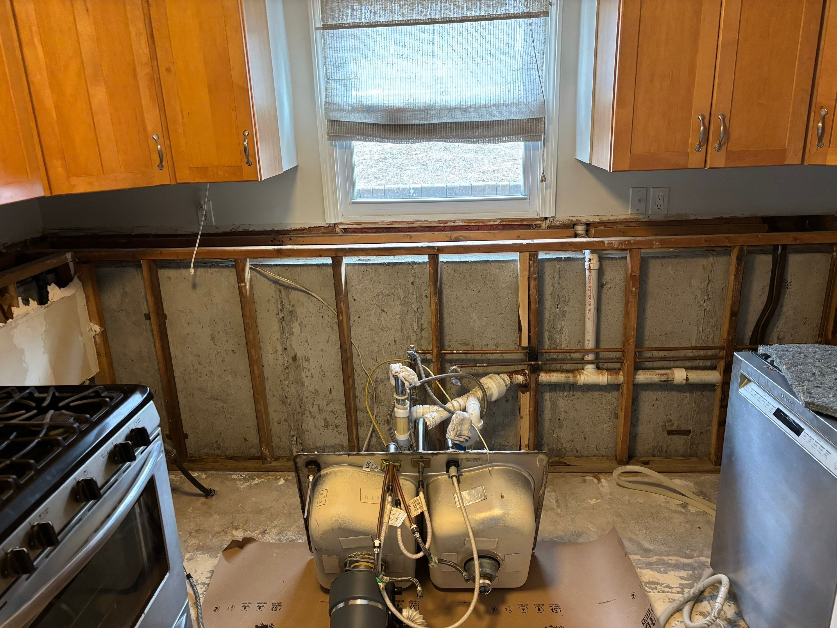 Kitchen Carpentry Project  by Dennis Moffitt Painting