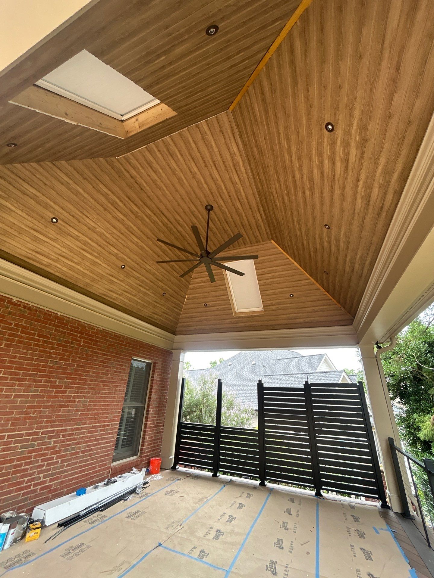 TimberTech Aluminum Deck Installation in Greer by Odio Custom Builders