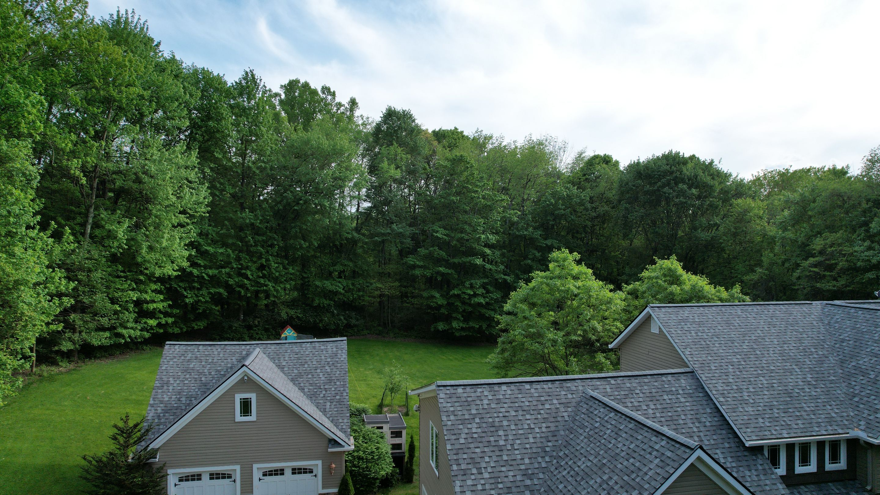 Atlas Pinnacle, Color, Coastal Granite, Drip Edge, Color, Black by Eagle Eye Roofing