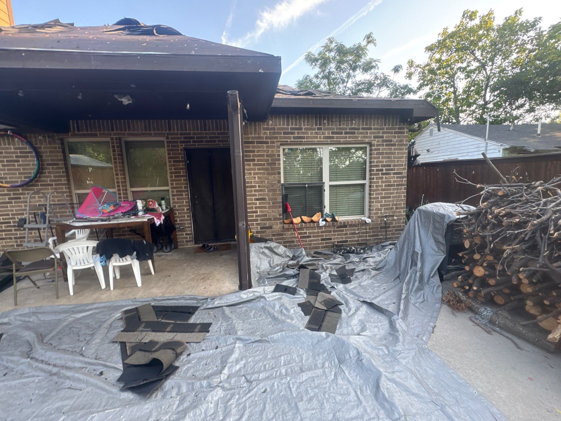 New Gutters and A New Class 4 by Berry Good Roofing