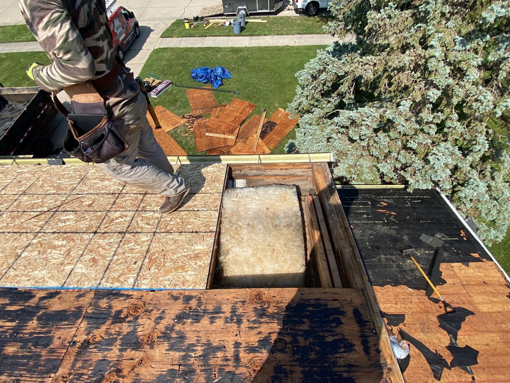 Roof Replacement using CertainTeed Landmark by 180 Contractors