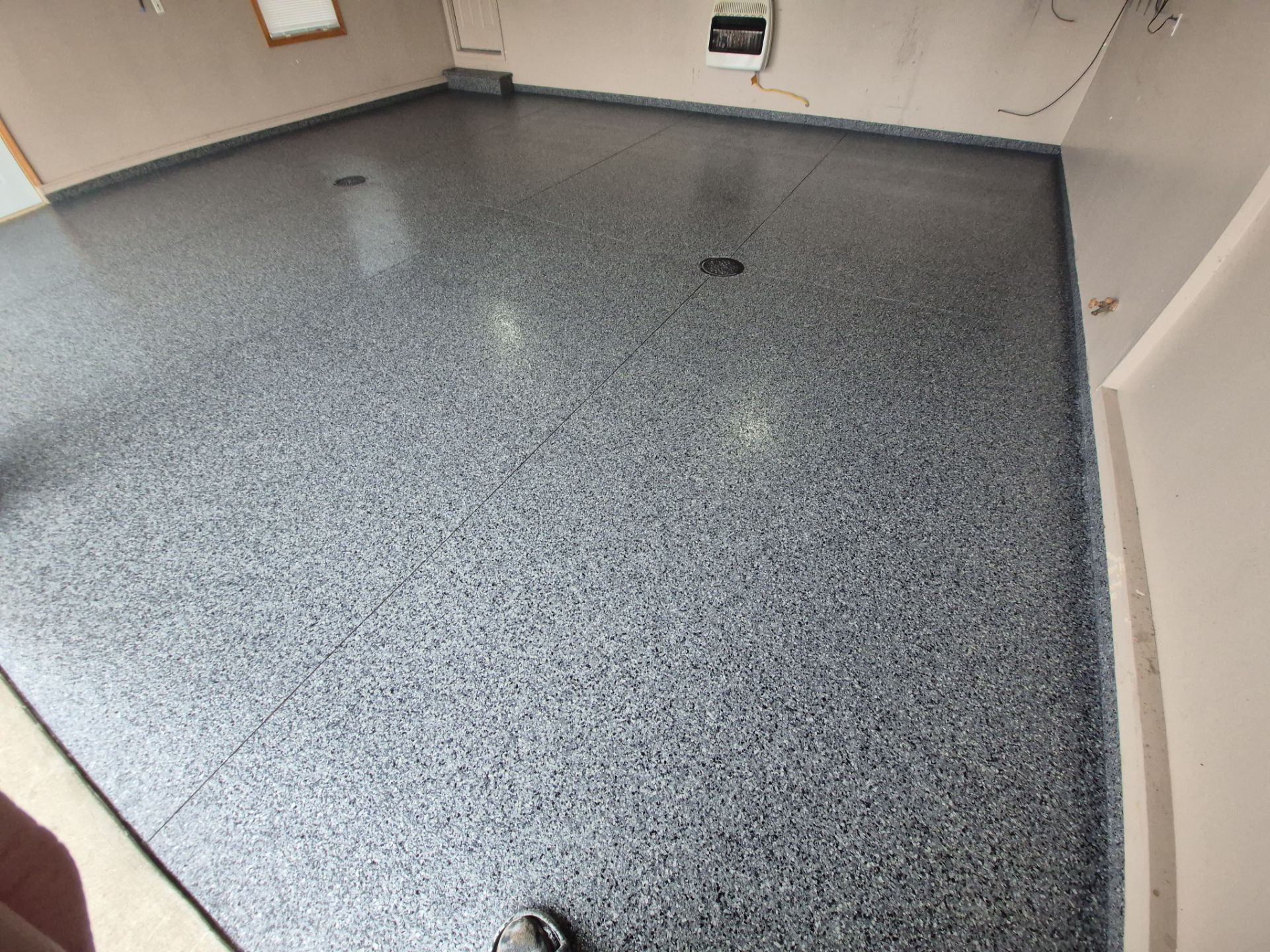 Kawkawlin Garage by Wise Coatings of Central Michigan