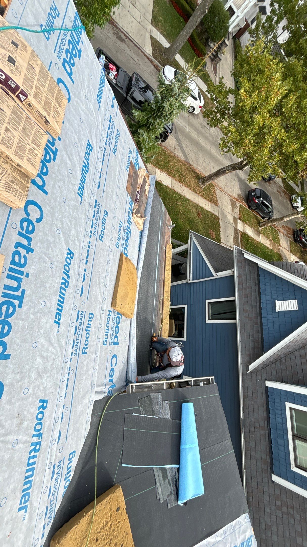 Roof Replacement using CertainTeed Landmark by 180 Contractors