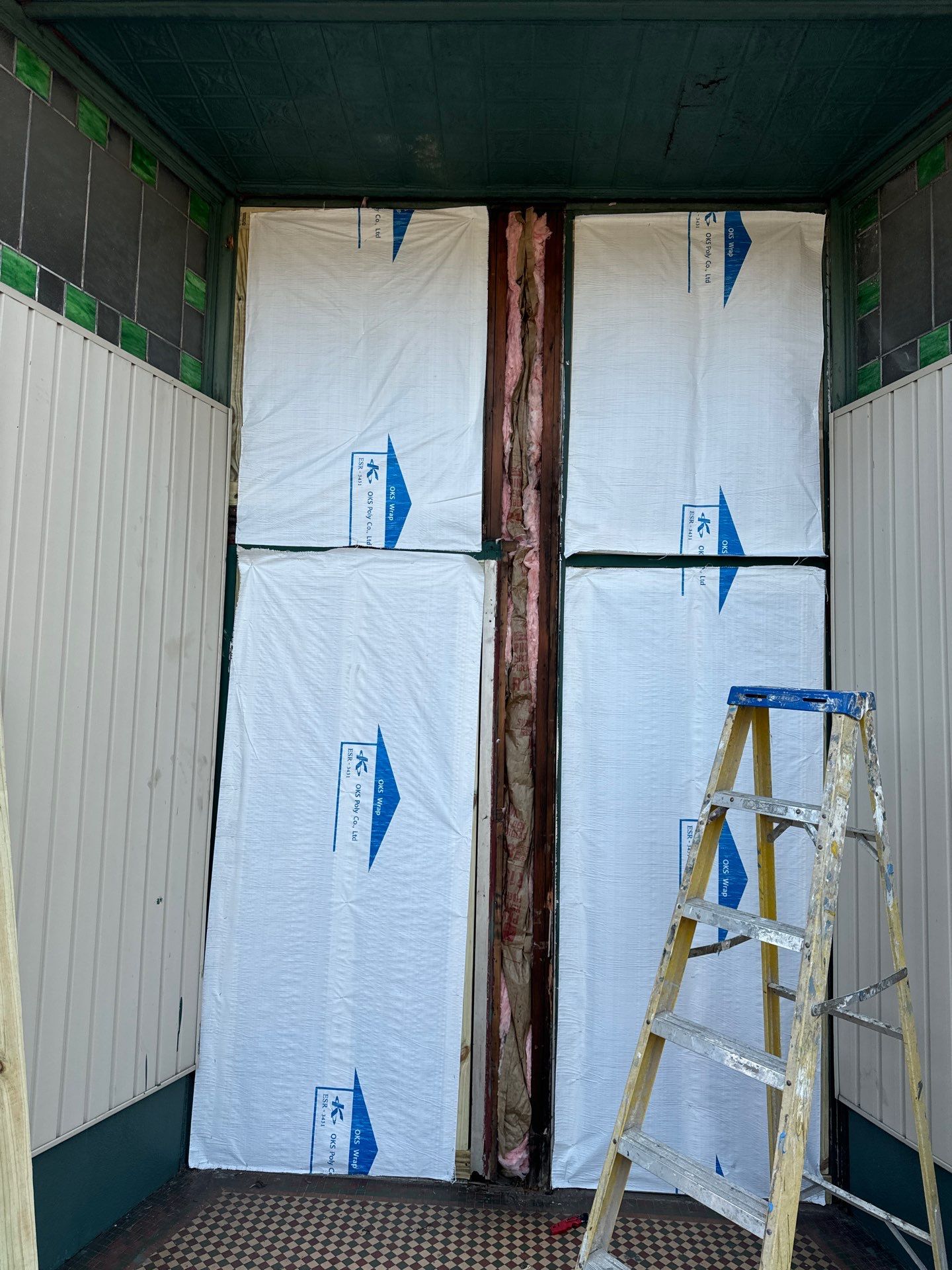 Exterior color change and Epoxy floor. by Gordon Painting