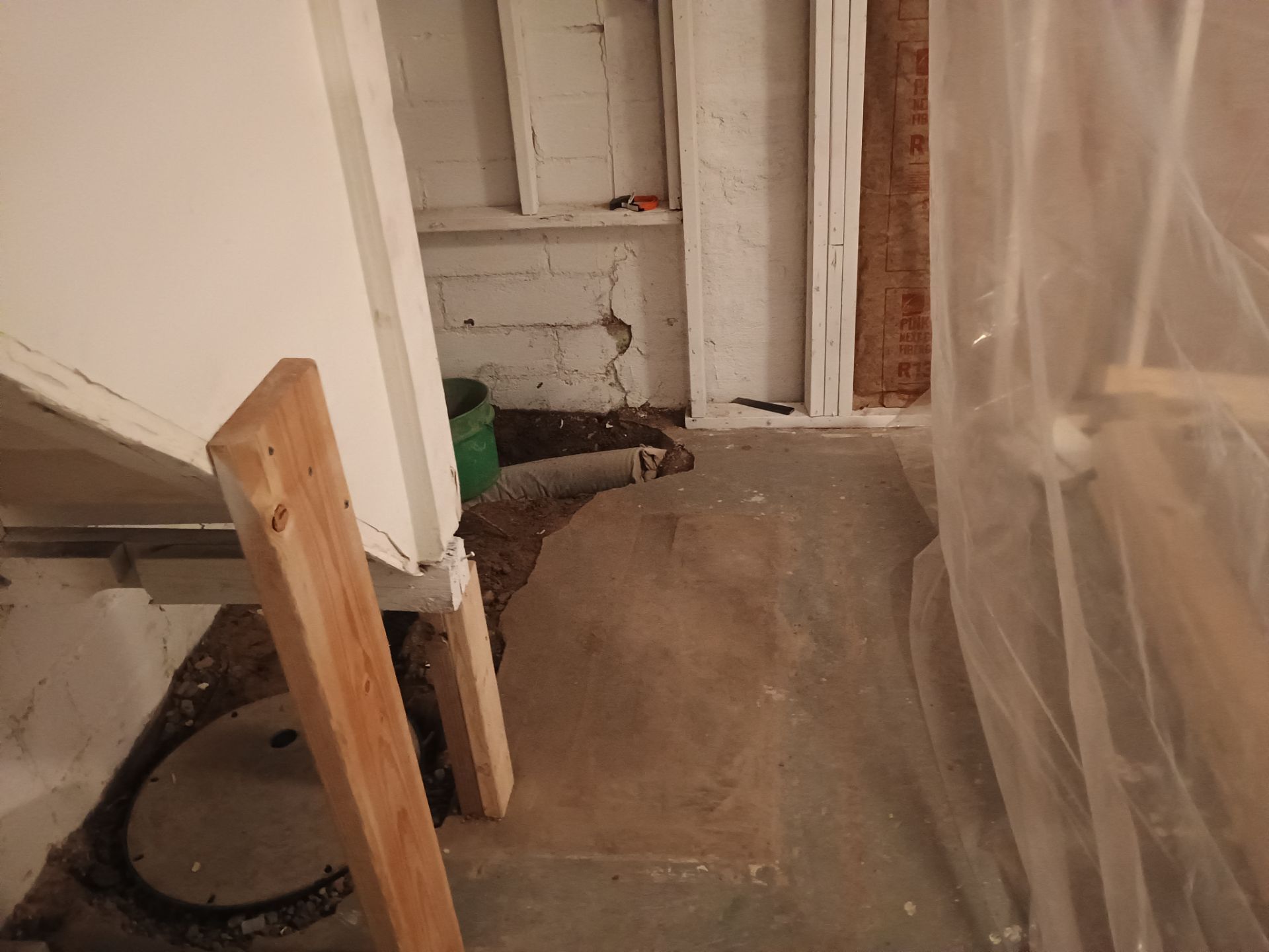 Basement waterproofing in North MPLS by Waterproofing Northeast