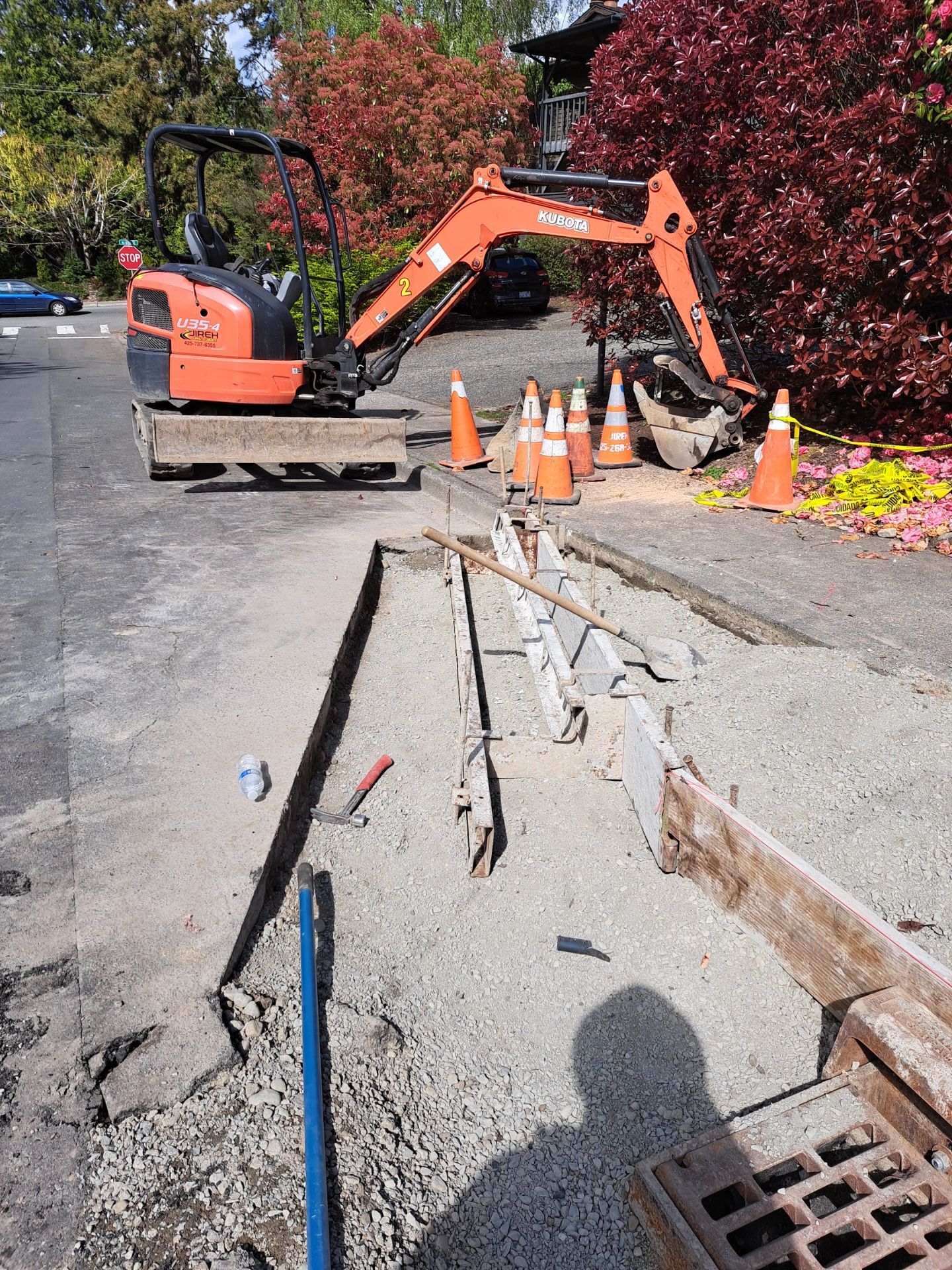 Thomas Custom Homes Development  by Jireh Asphalt & Concrete Inc 