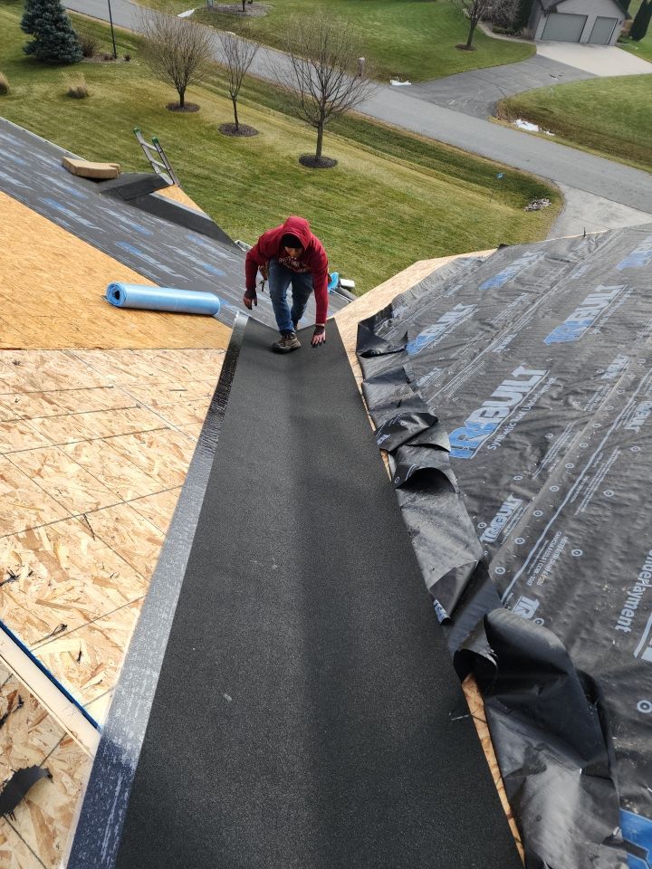 Residential Roof Replacement with GAF HDZ Shingles in Sheboygan, WI by Gellings Roofing and Siding LLC